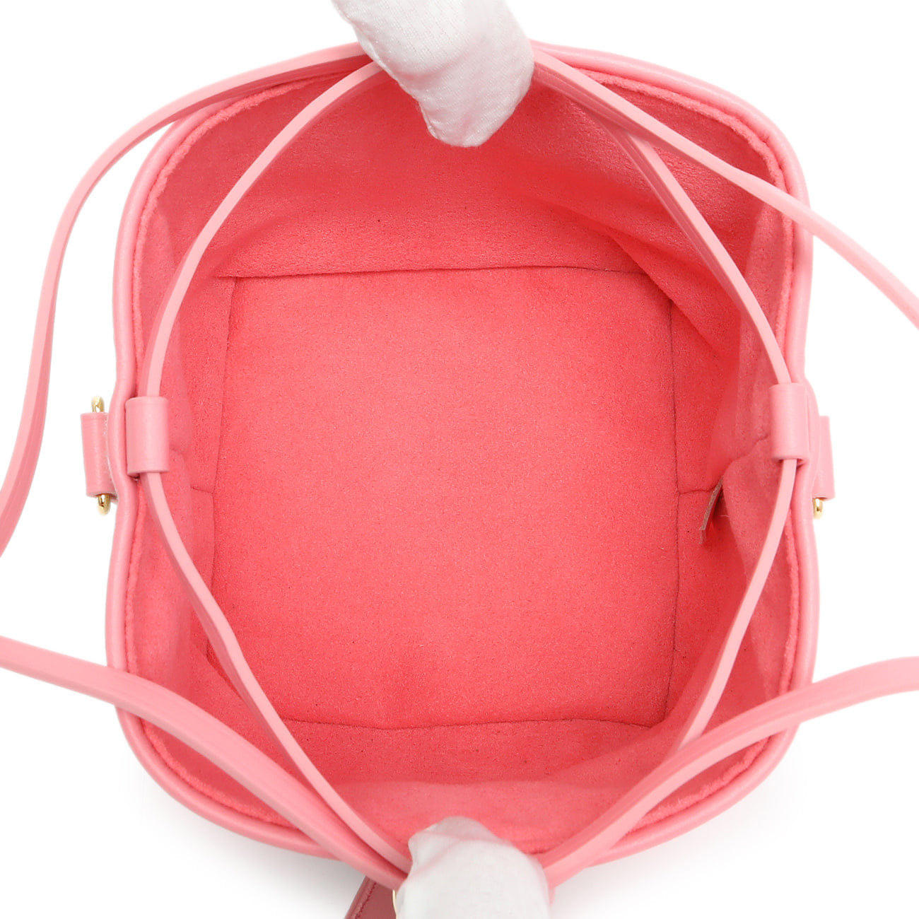 Louis Vuitton Ecru Beige Pink Jacquard Since 1854 Noe Purse
