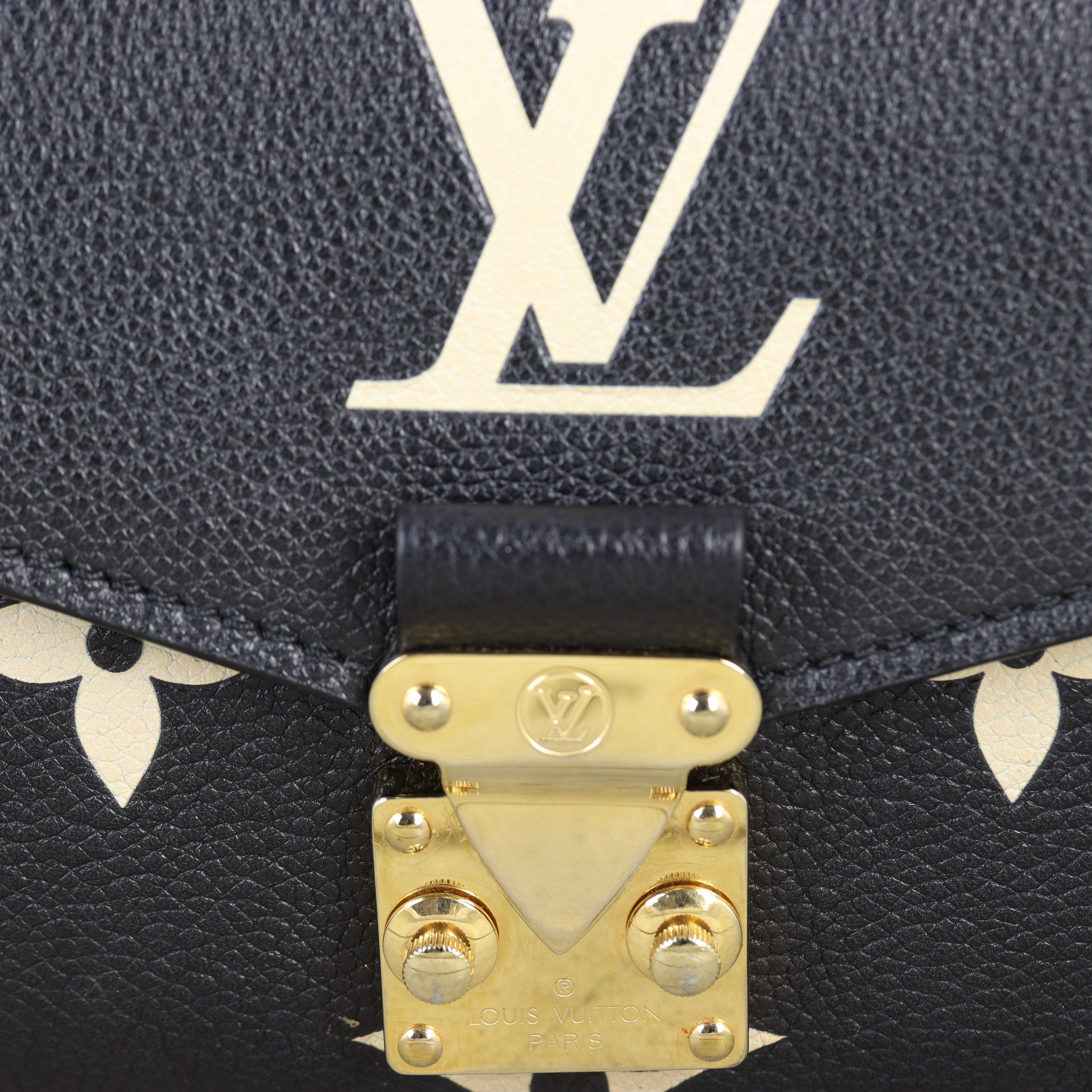 Louis Vuitton Pochette Metis East West Monogram Empreinte Bicolour