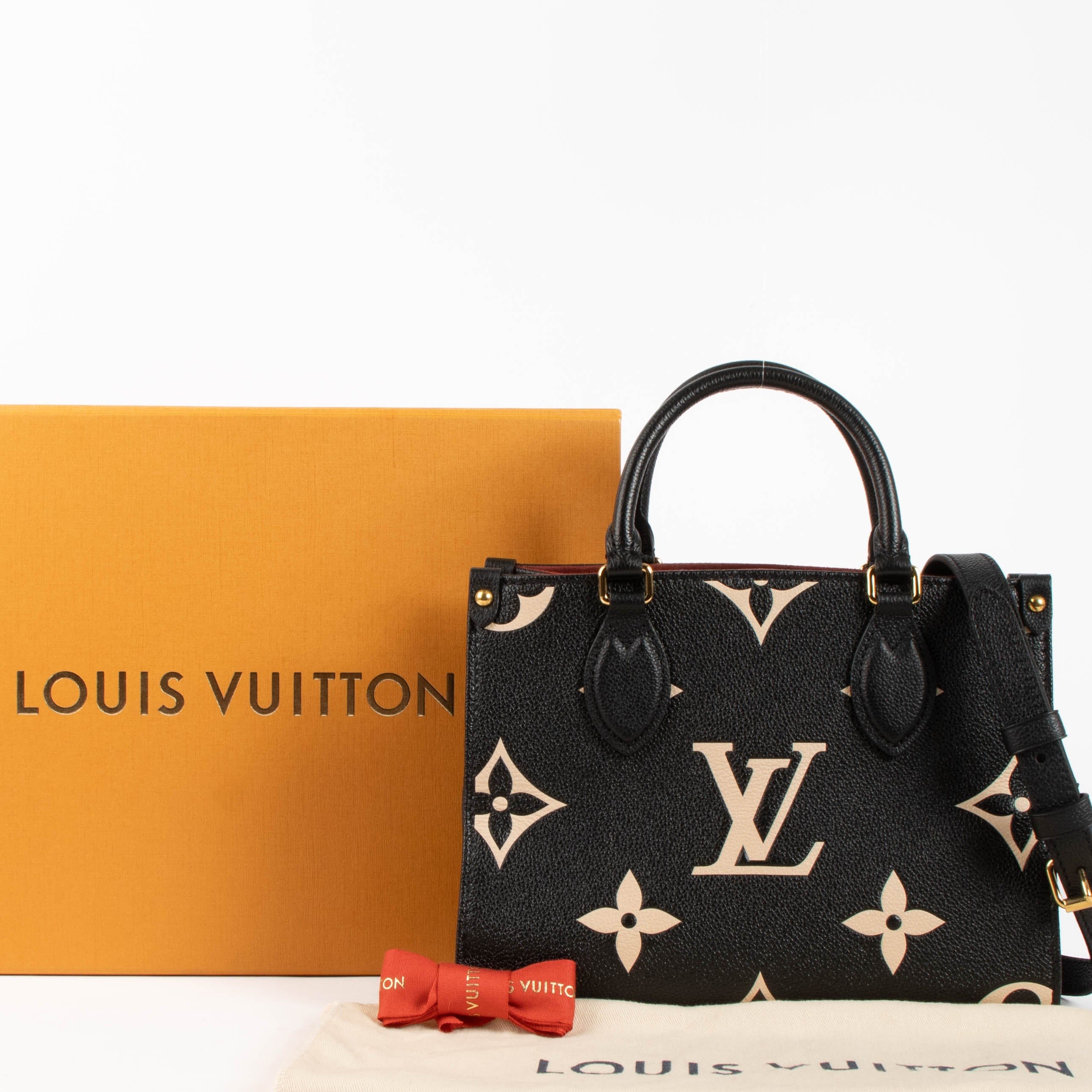 Louis Vuitton Bicolore Monogram Empreinte Onthego BB Bag