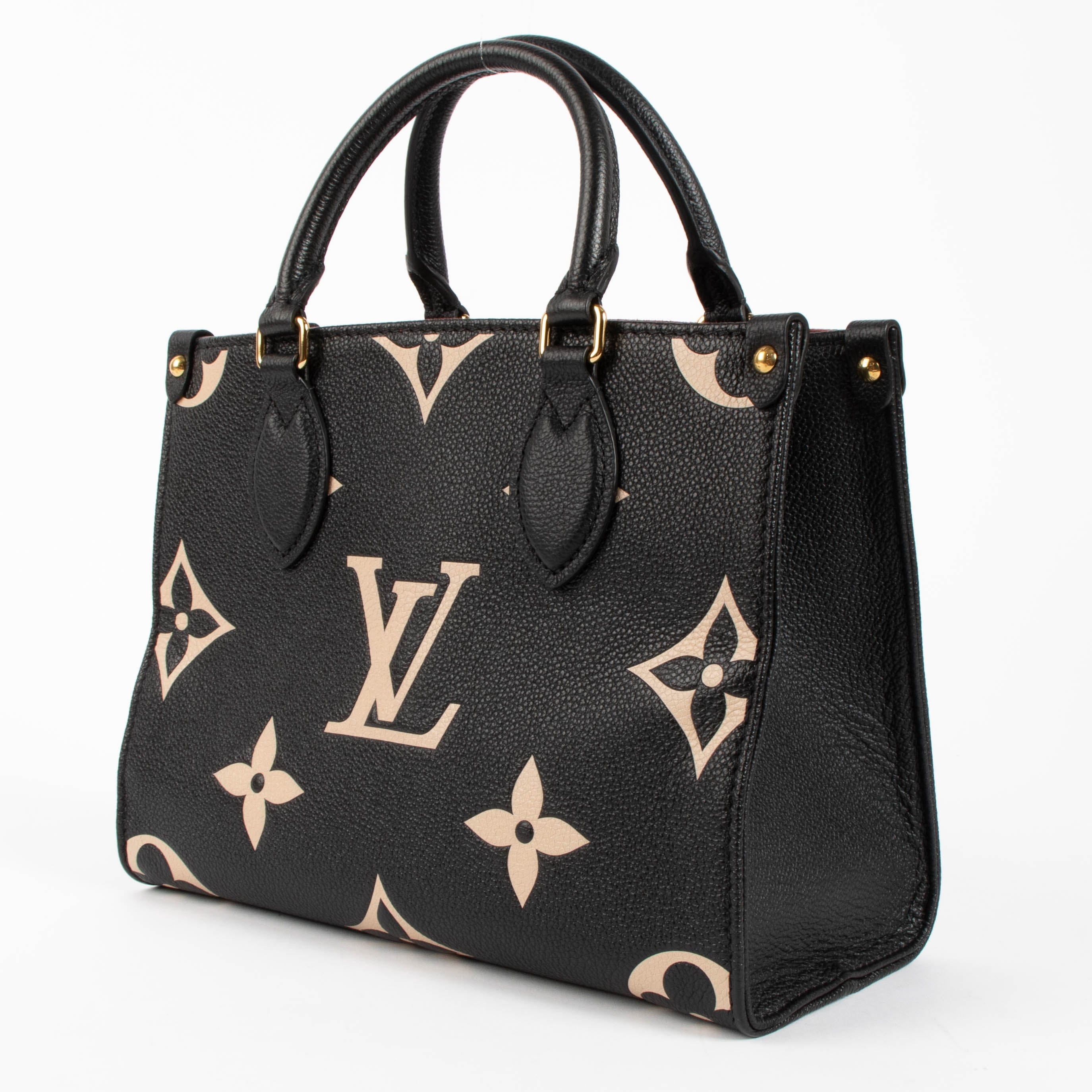 Louis Vuitton Bicolore Monogram Empreinte Onthego BB Bag