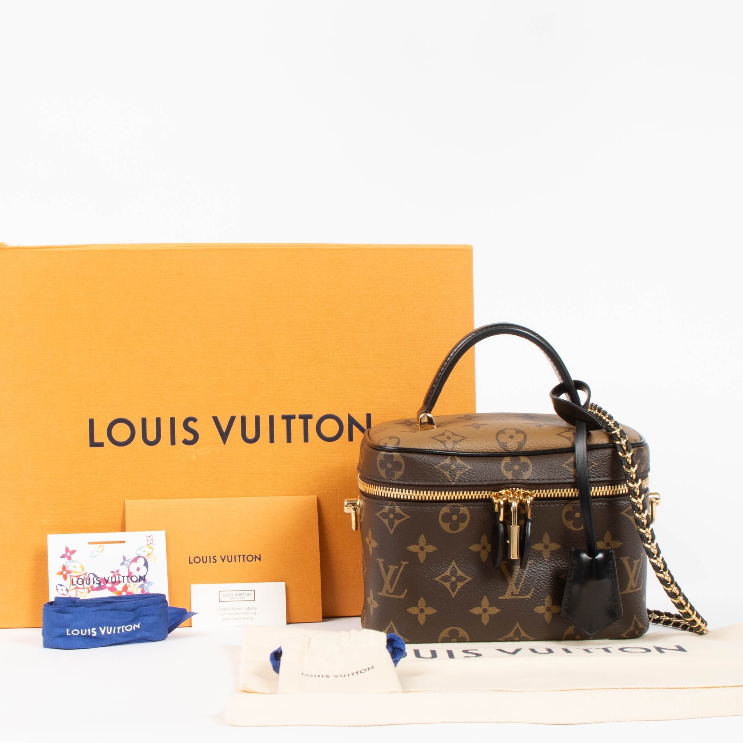 Louis Vuitton Monogram Canvas Vanity Chain Pouch PM