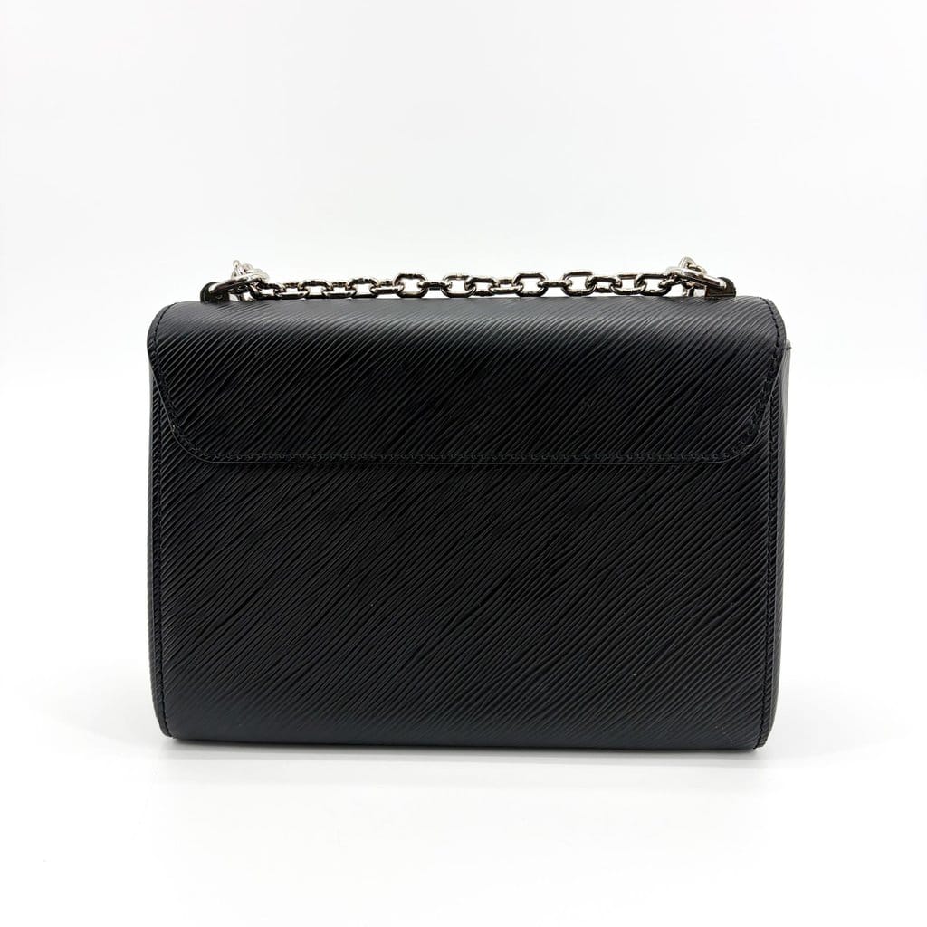 Louis Vuitton Epi Twist MM Black Silver Hardware