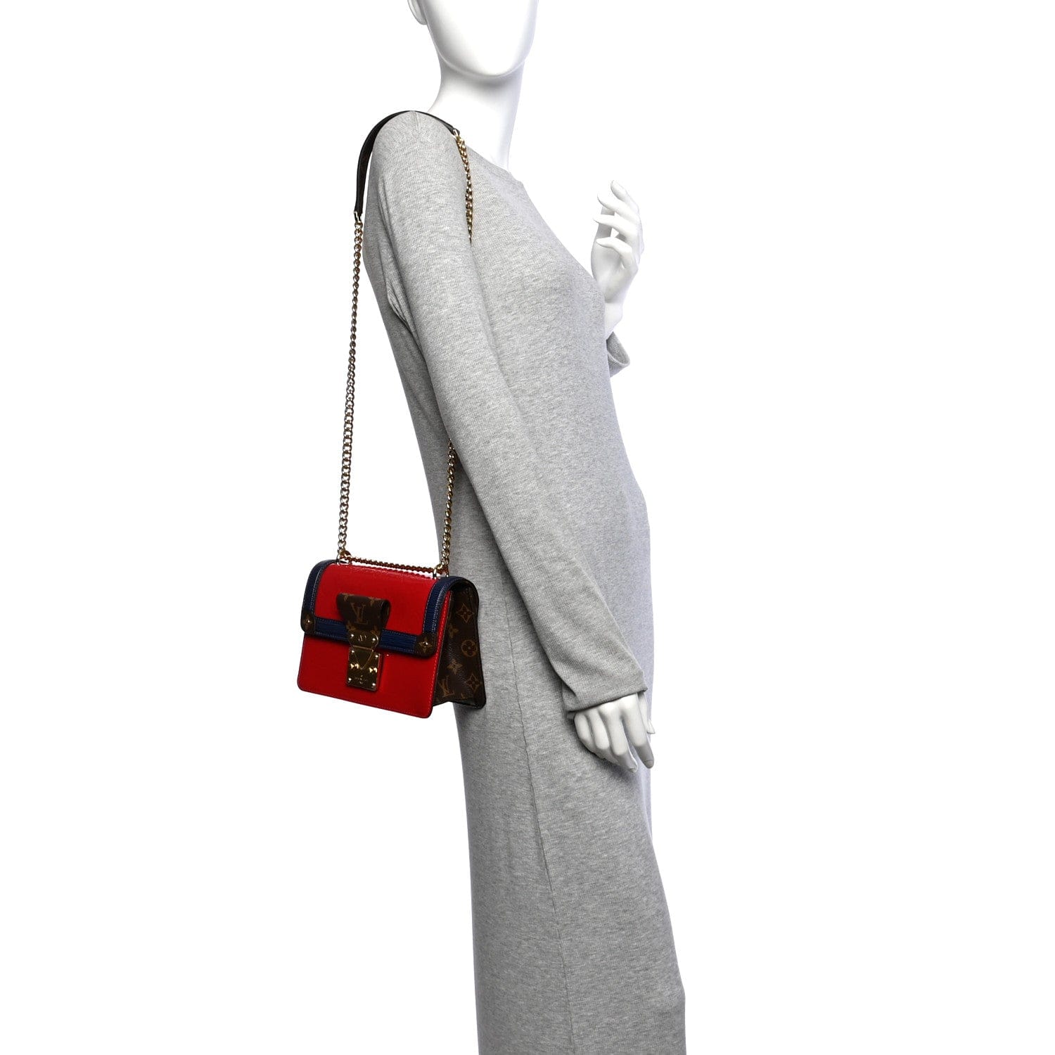 Louis Vuitton Vernis Epi Monogram Wynwood Scarlet