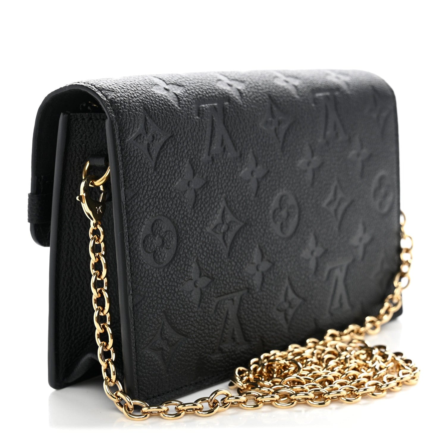 Louis Vuitton Empreinte Vavin Chain Wallet Black