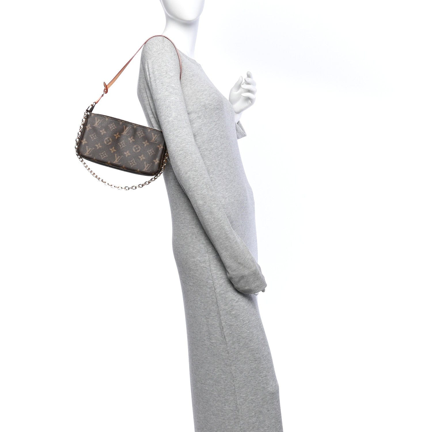 Louis Vuitton Monogram Chain Pochette Accessories