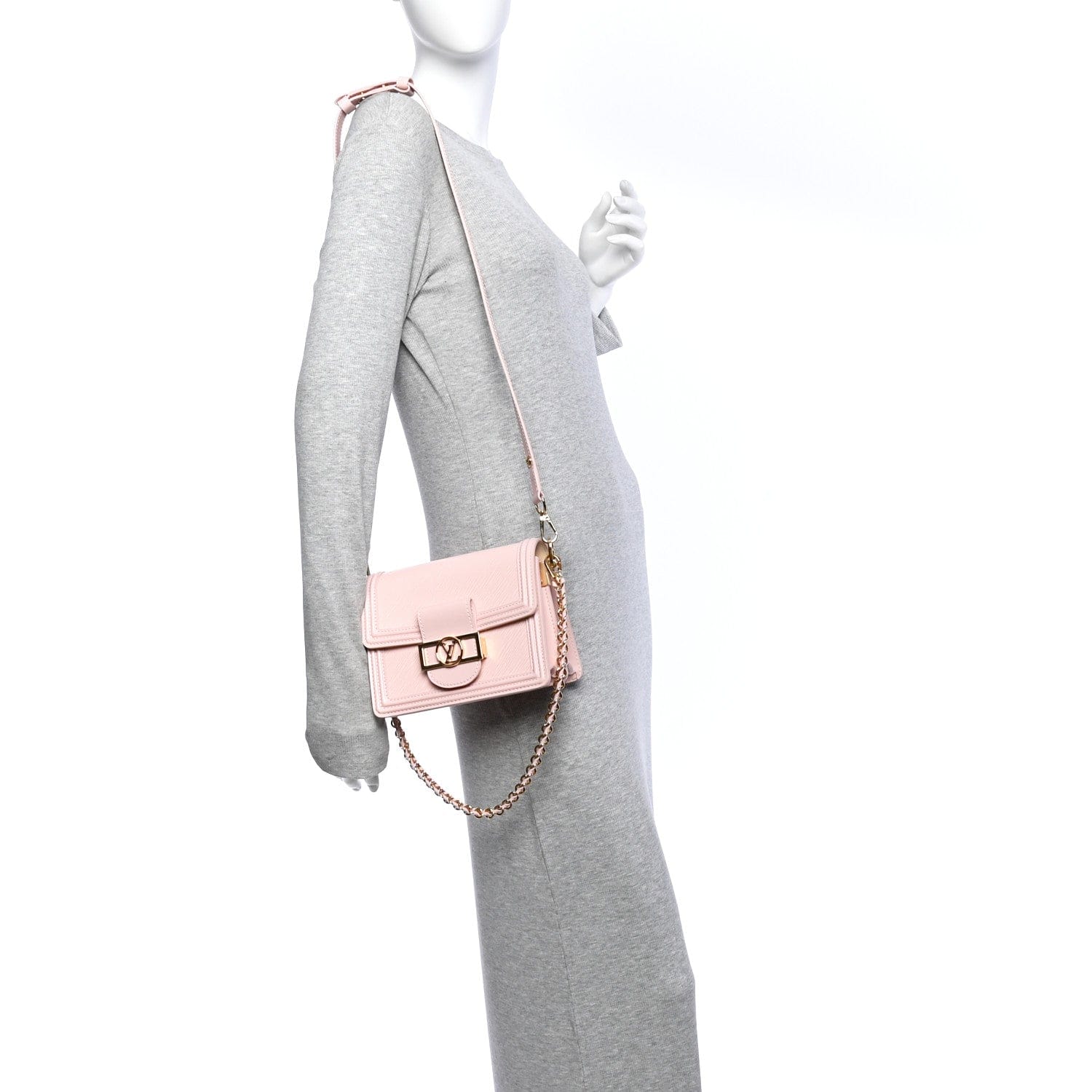 Louis Vuitton Epi Mini Dauphine Rose
