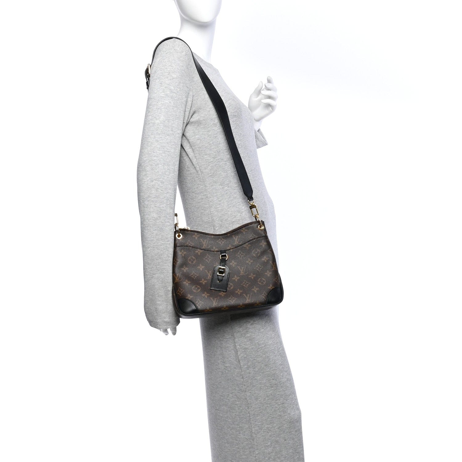 Louis Vuitton Monogram Odeon PM Black