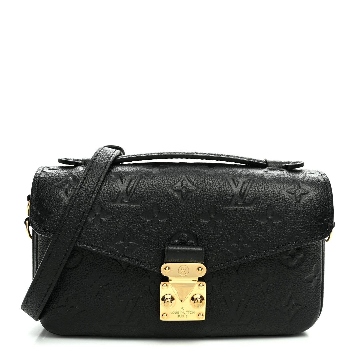Louis Vuitton Empreinte Pochette Metis East West Black