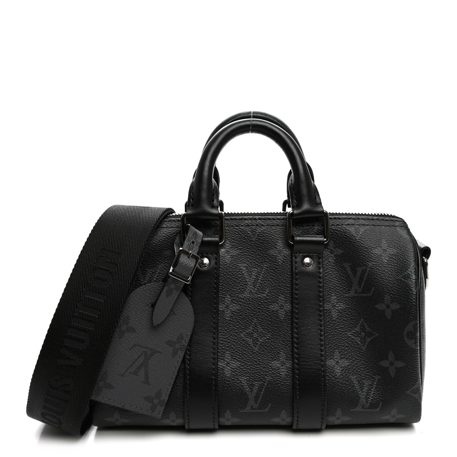 Louis Vuitton Reverse Monogram Eclipse Keepall Bandouliere 25