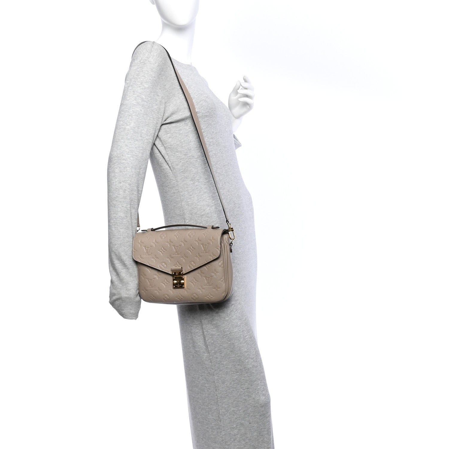 Louis Vuitton Empreinte Pochette Metis Tourterelle