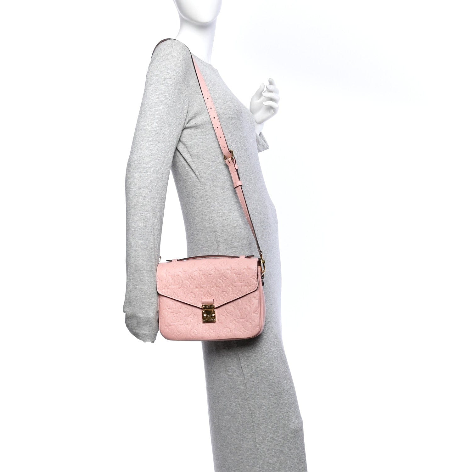 Louis Vuitton Empreinte Pochette Metis Rose Poudre