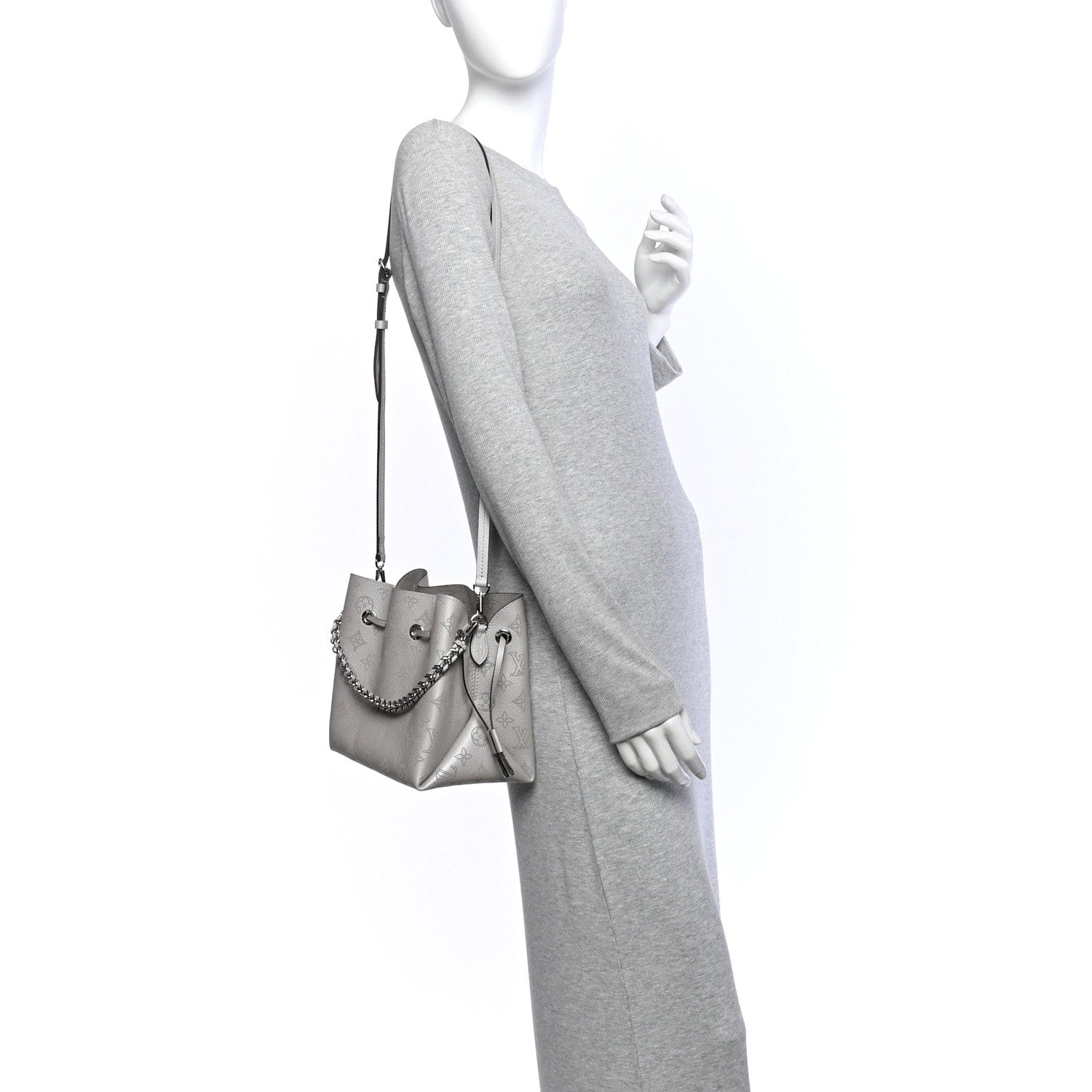Louis Vuitton Metallic Mahina Bella Gris Souris