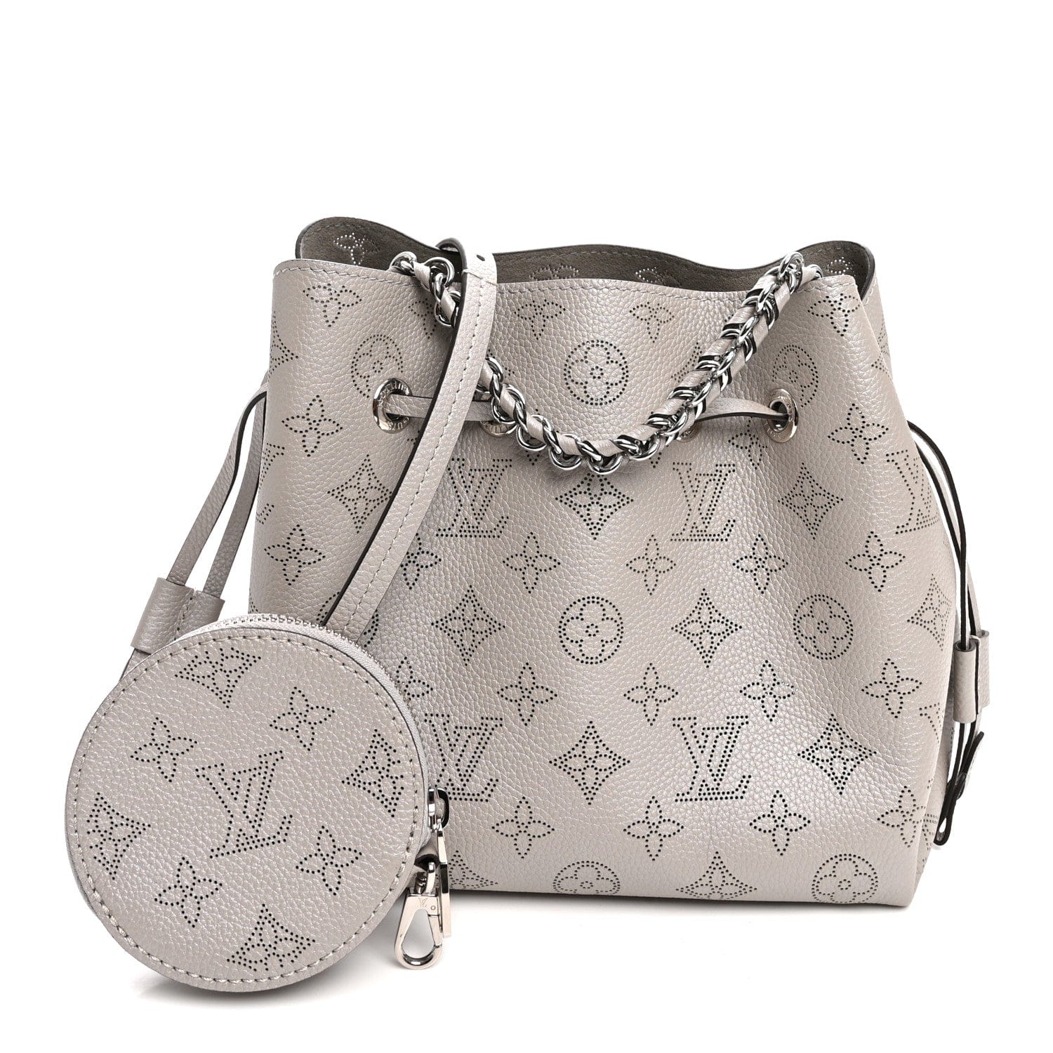 Louis Vuitton Metallic Mahina Bella Gris Souris