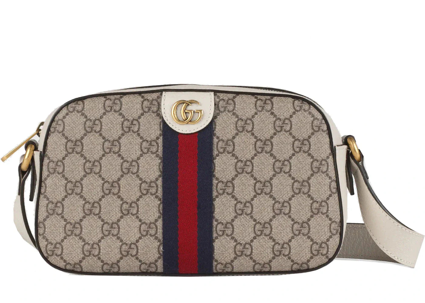 Gucci Ophidia Shoulder Bag Small Gg Supreme Beige
