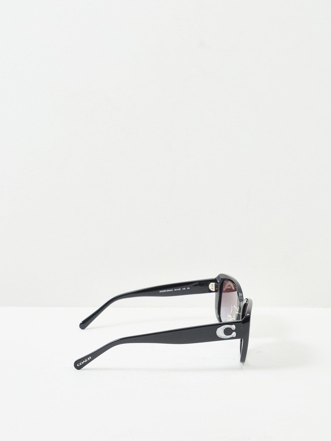 Coach 0HC8352 Square Sunglasses Black