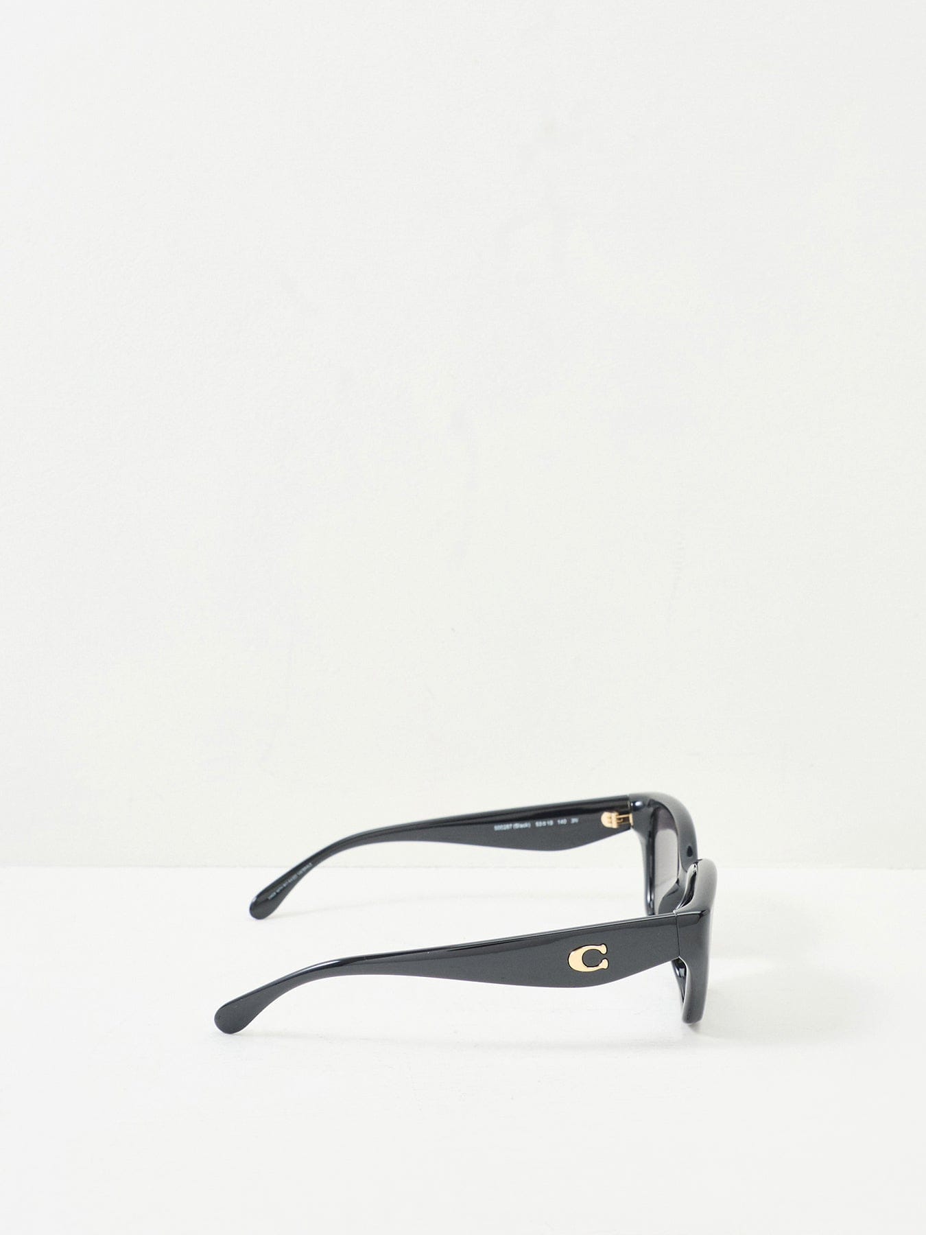 Coach 0HC8434U Cat Eye Sunglasses Black