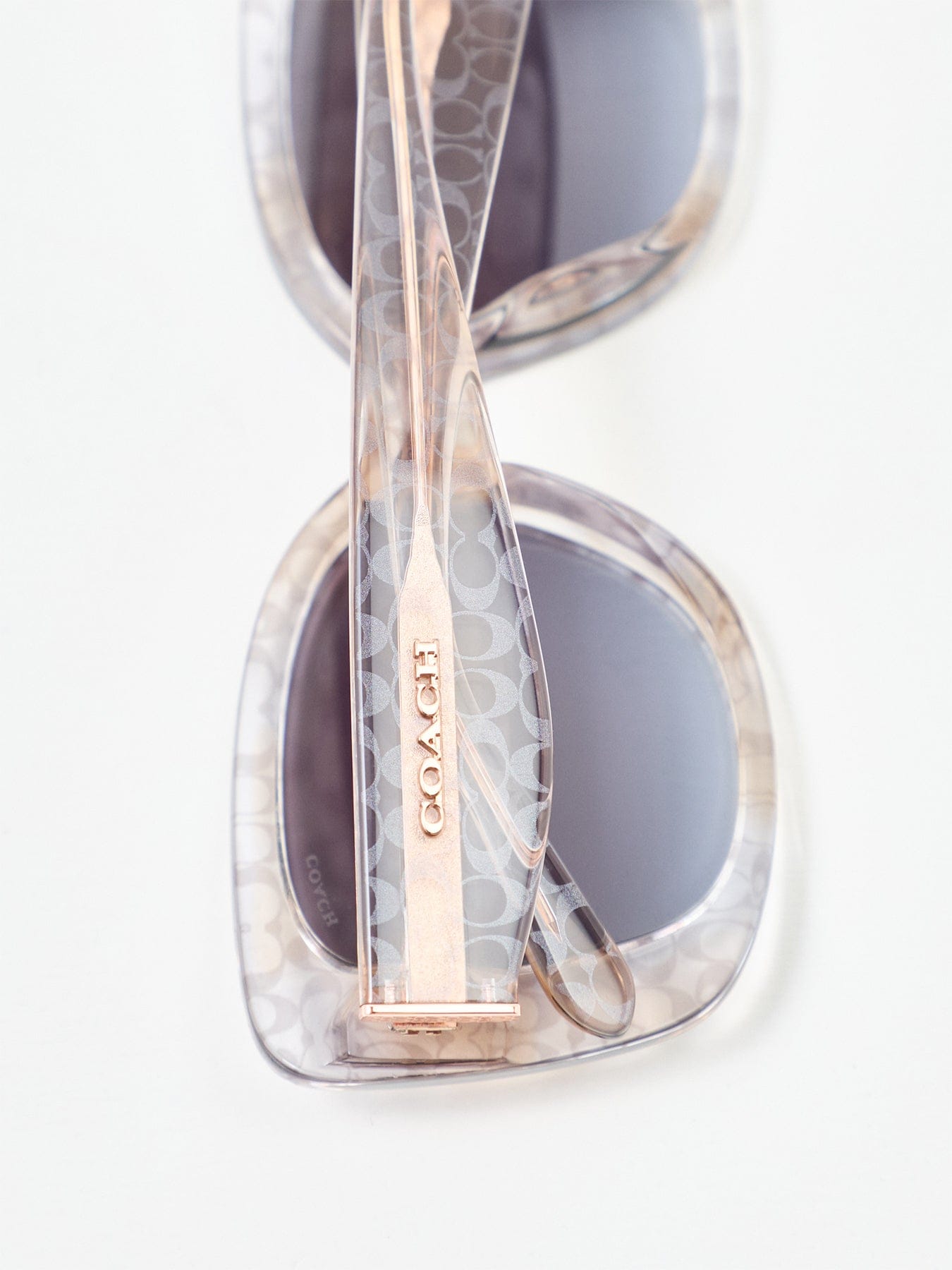 Coach 0HC8450U Square Sunglasses Multi
