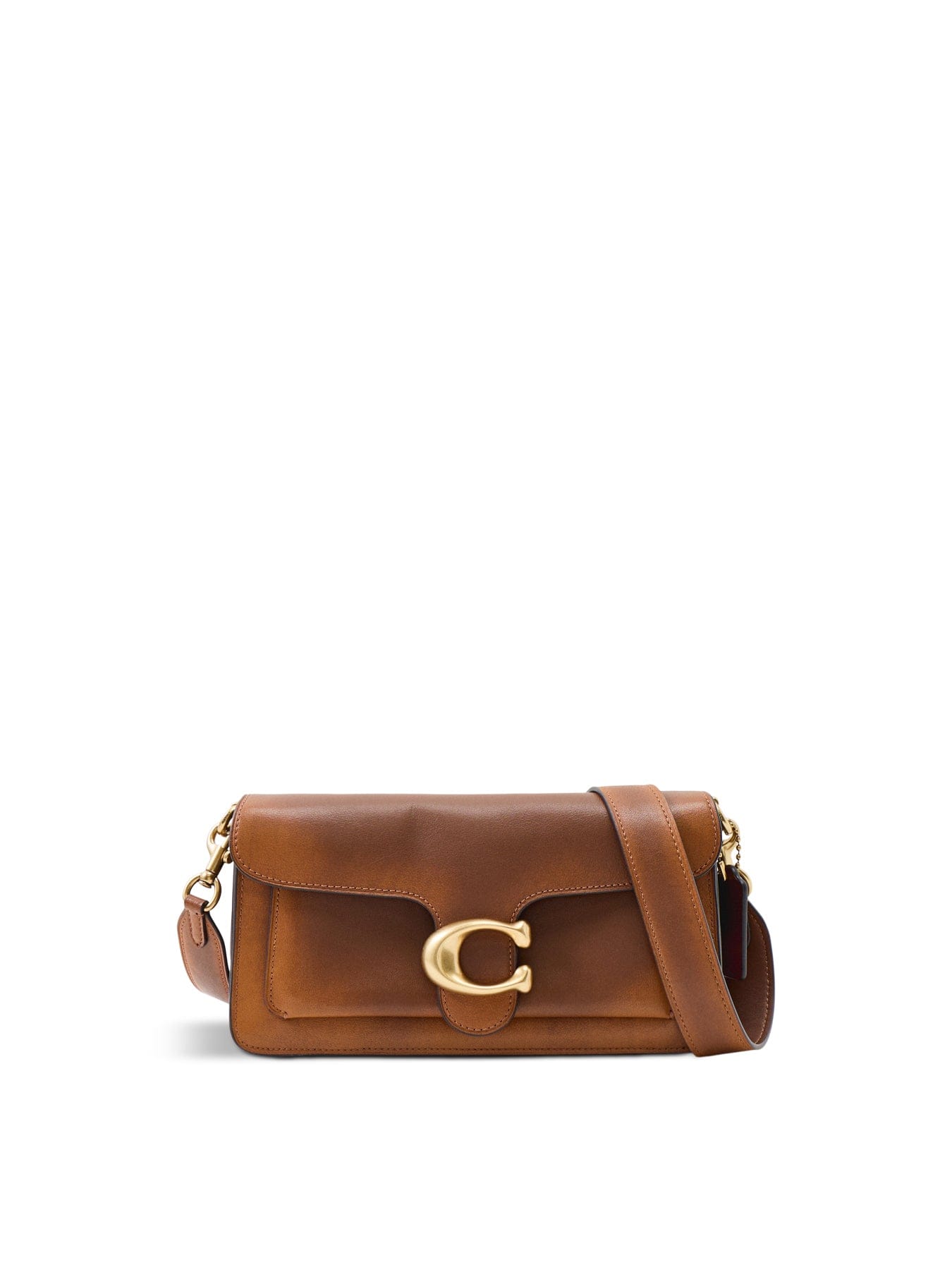 Coach Soft Tabby Shoulder Bag 26 in Loved Leather Brown