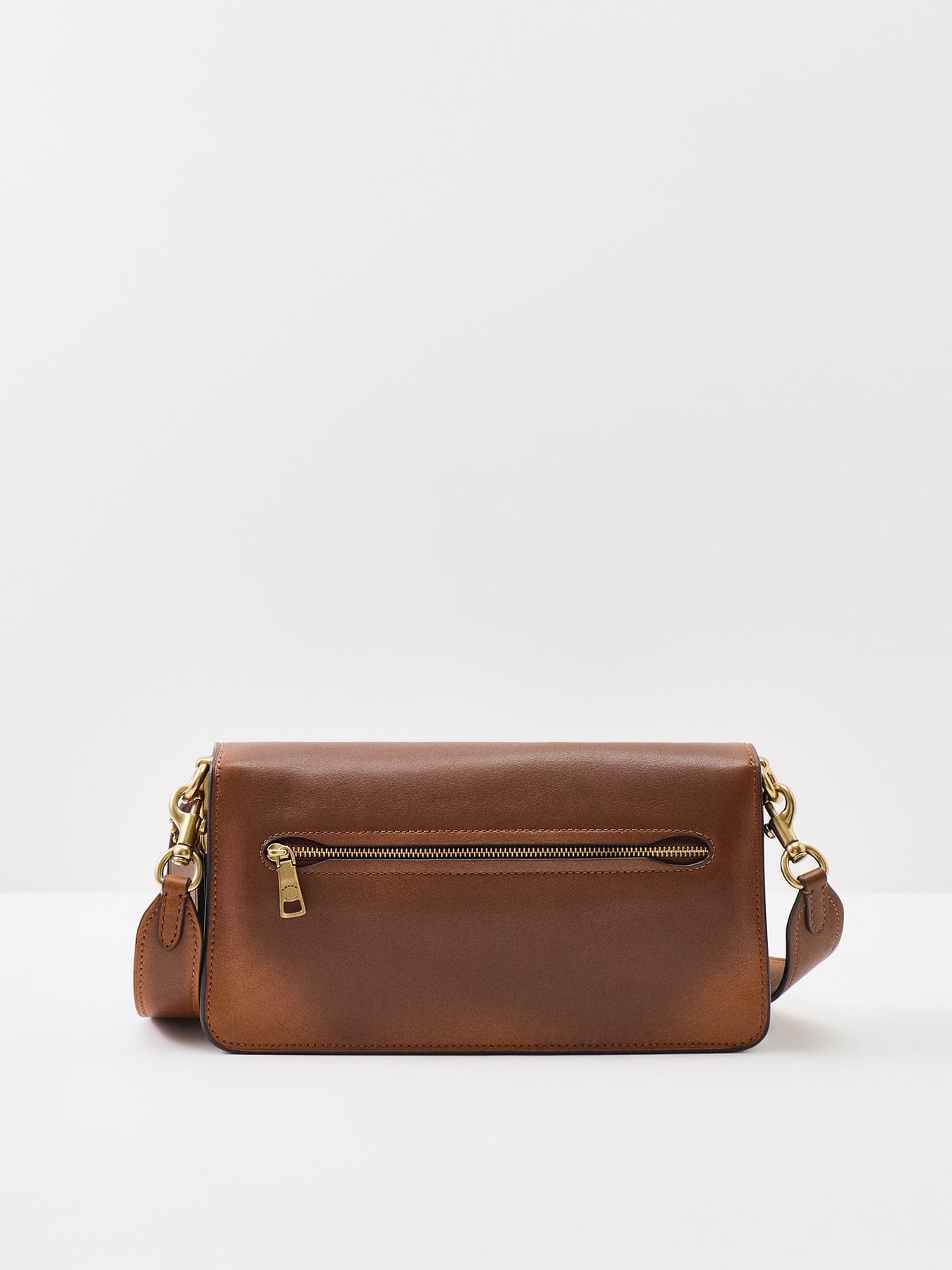 Coach Soft Tabby Shoulder Bag 26 in Loved Leather Brown