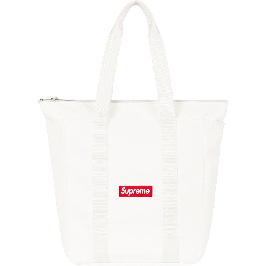 Supreme Canvas Tote White (FW20)