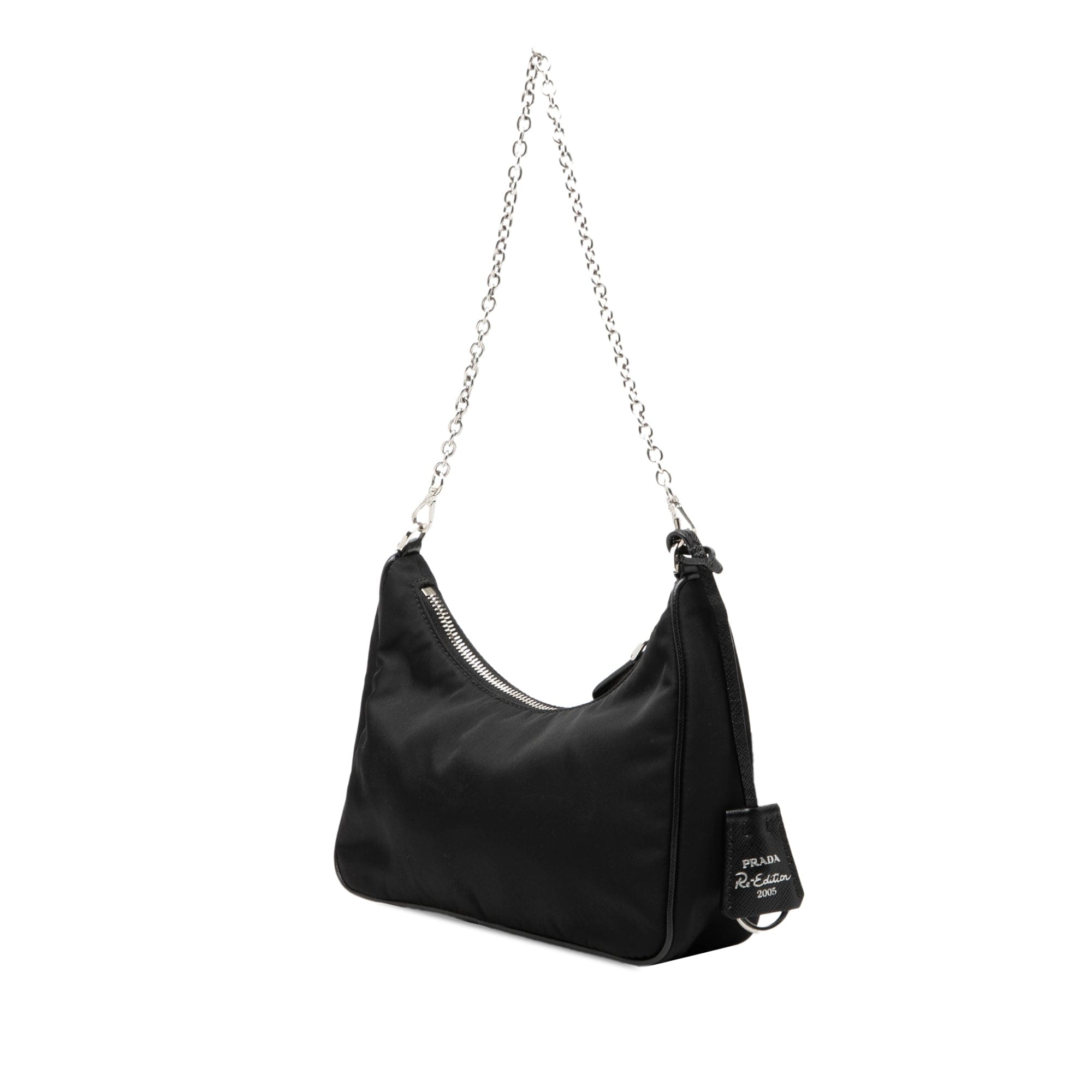 Prada Saffiano Trimmed Re Nylon Re Edition 2005 Satchel