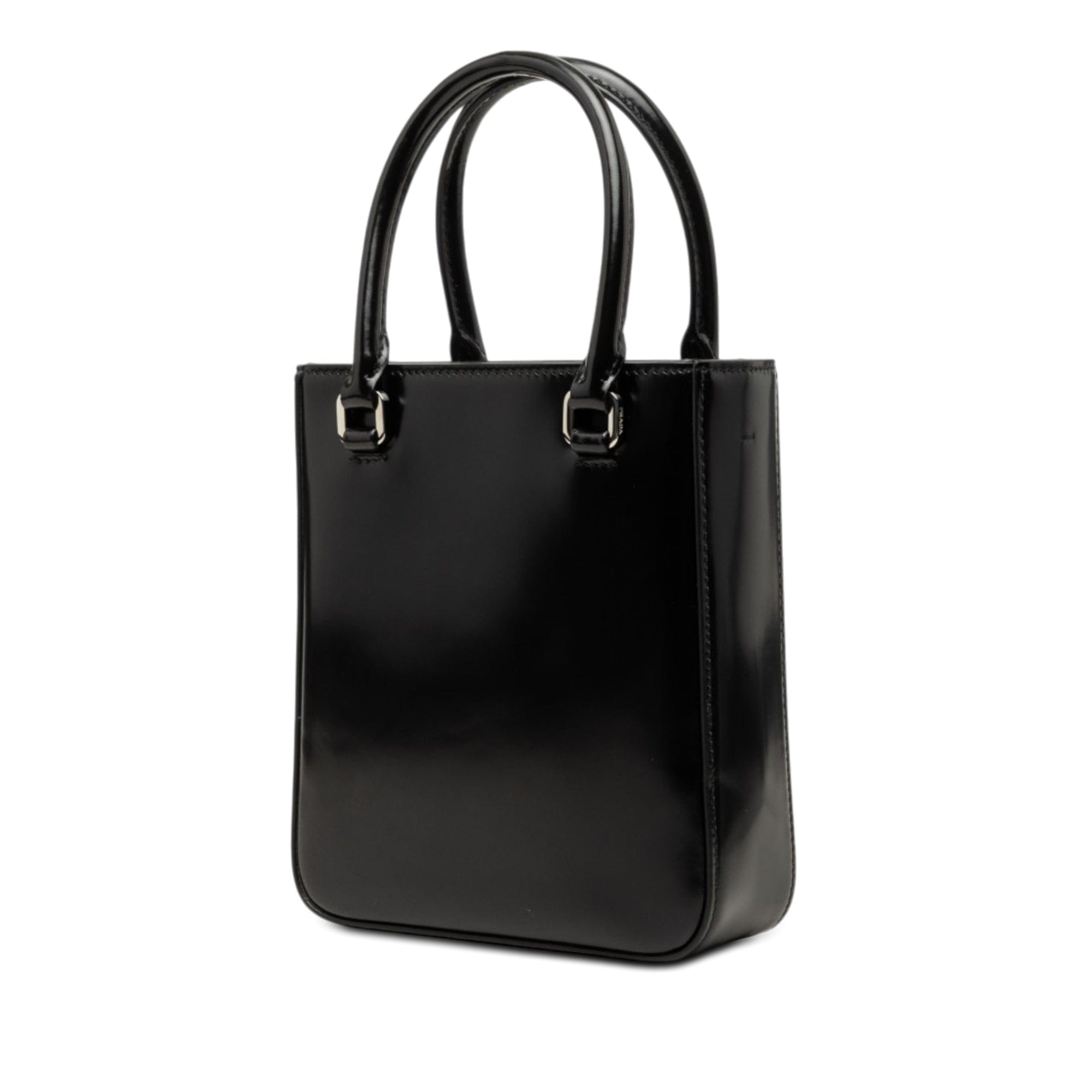 Prada Small Spazzolato Leather Satchel