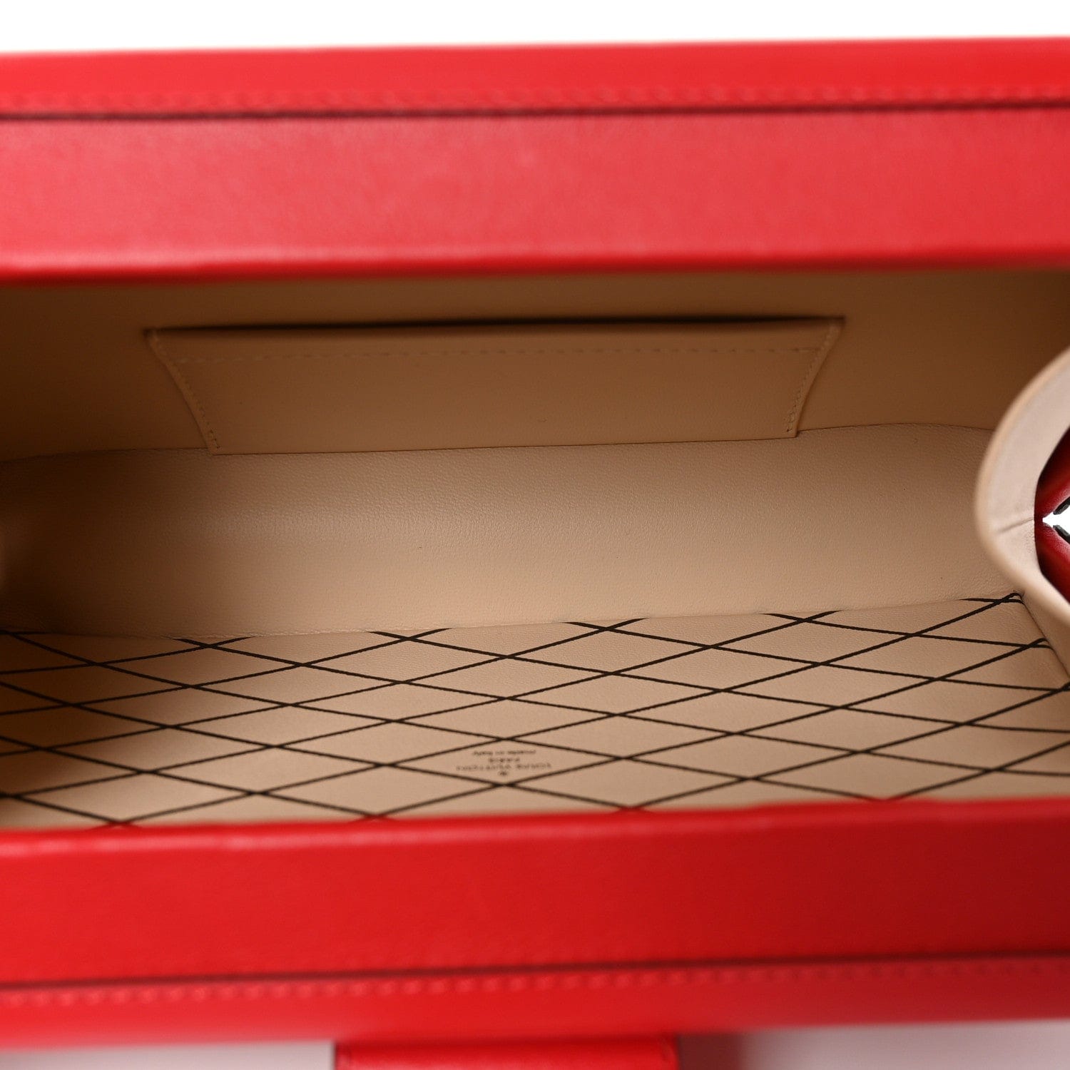Louis Vuitton Vernis Petite Malle Red