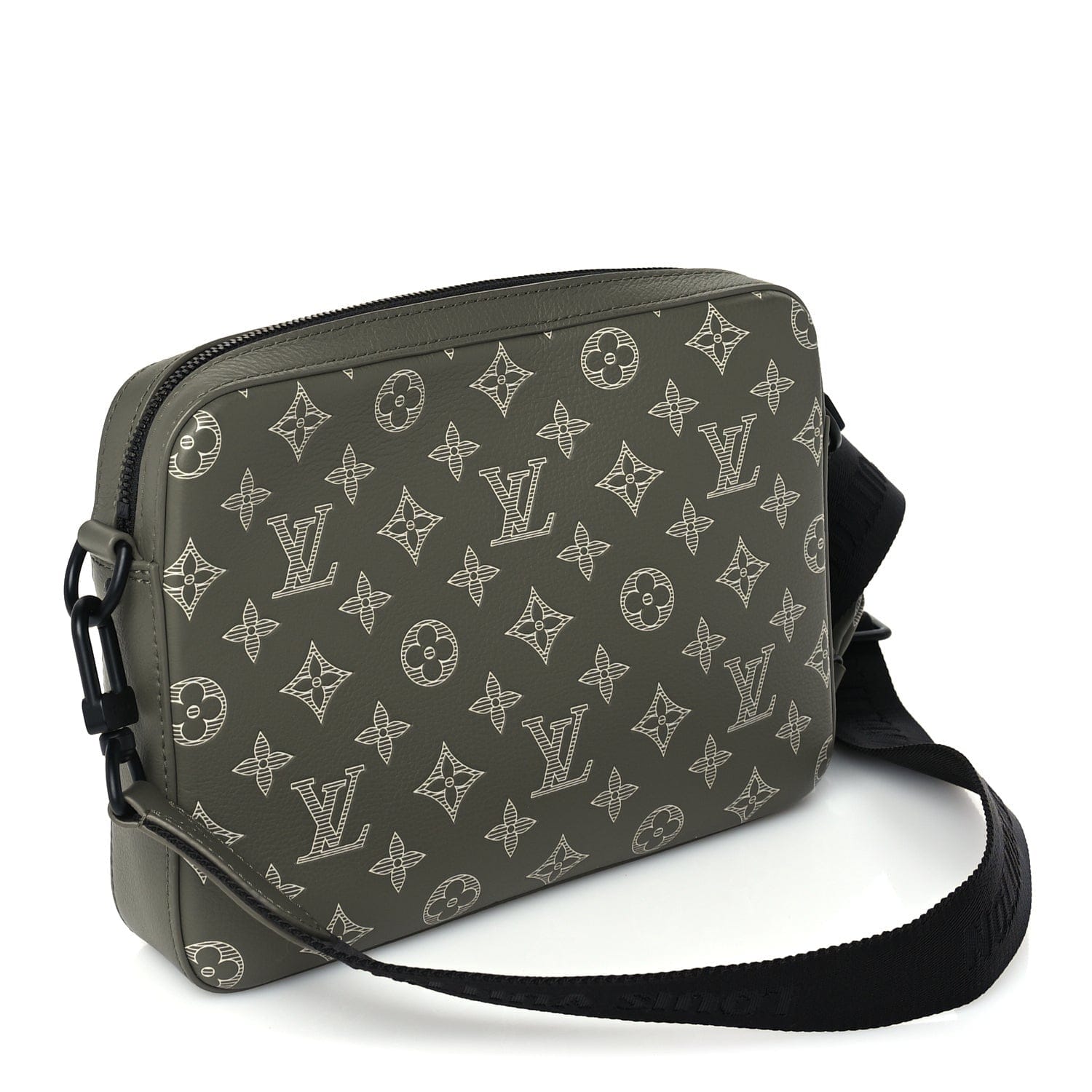 Louis Vuitton Monogram Shadow G65 Trio Messenger Olive Green