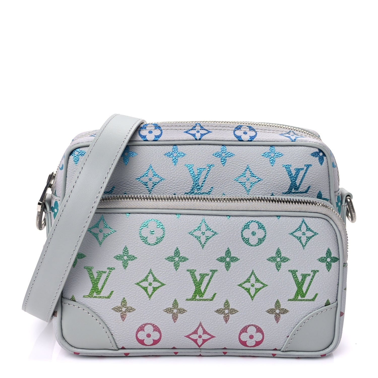 Louis Vuitton Monogram Iridescent Nil Gradient Grey