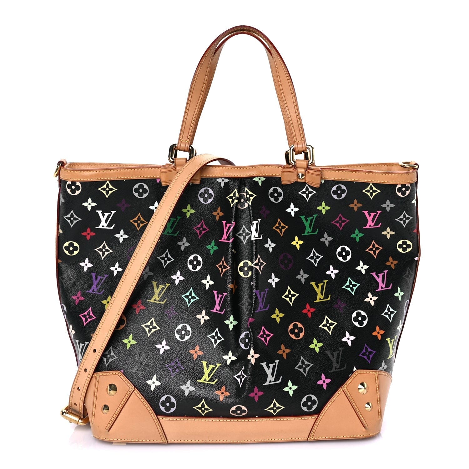 Louis Vuitton Monogram Multicolor Sharleen GM Black