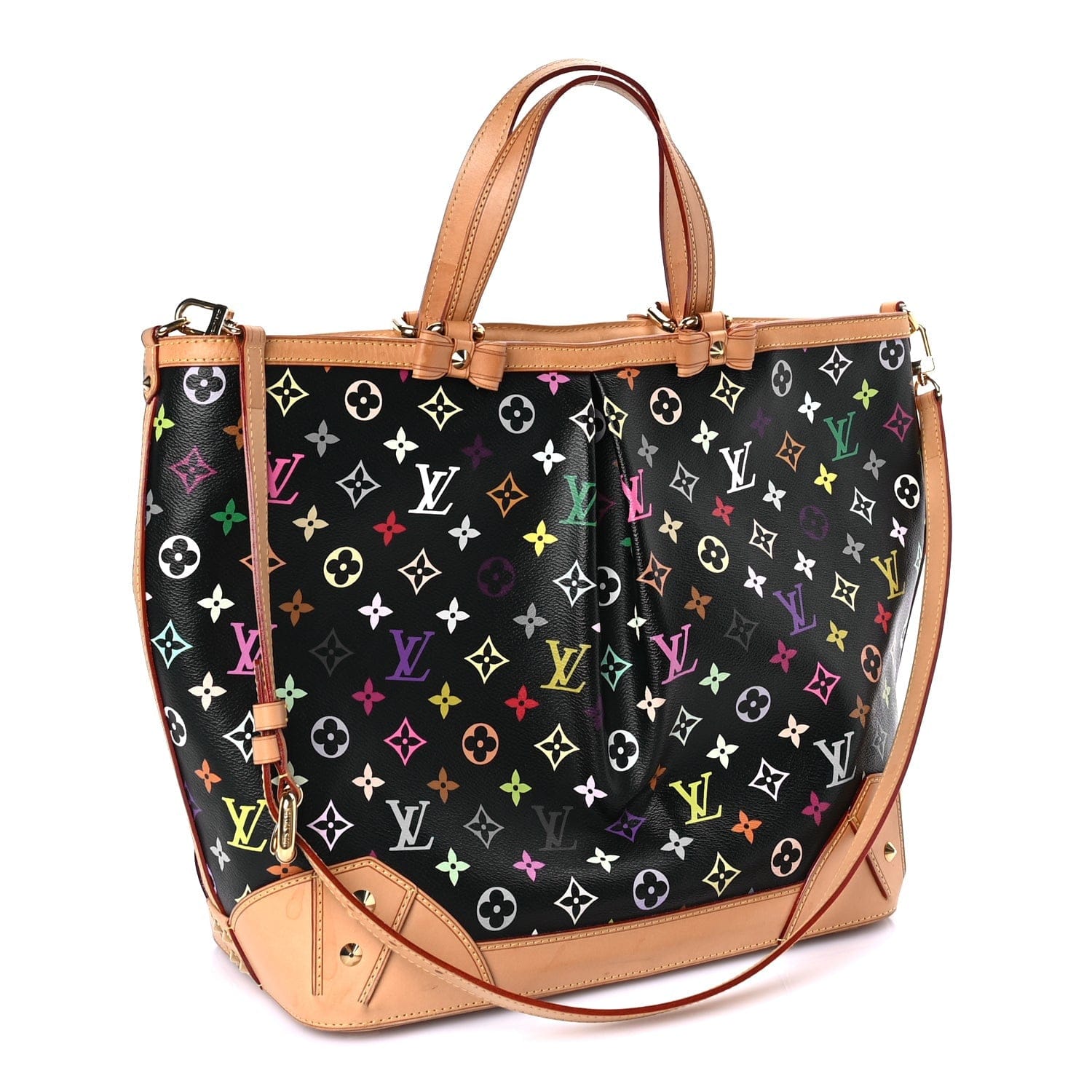 Louis Vuitton Monogram Multicolor Sharleen GM Black