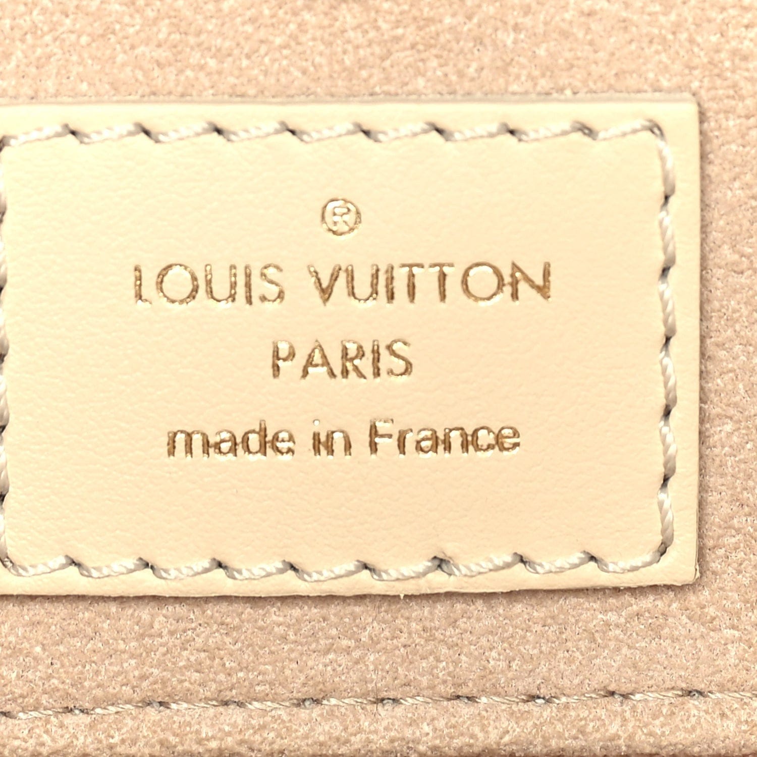 Louis Vuitton Empreinte Monogram Giant Onthego MM Creme Rose Trianon