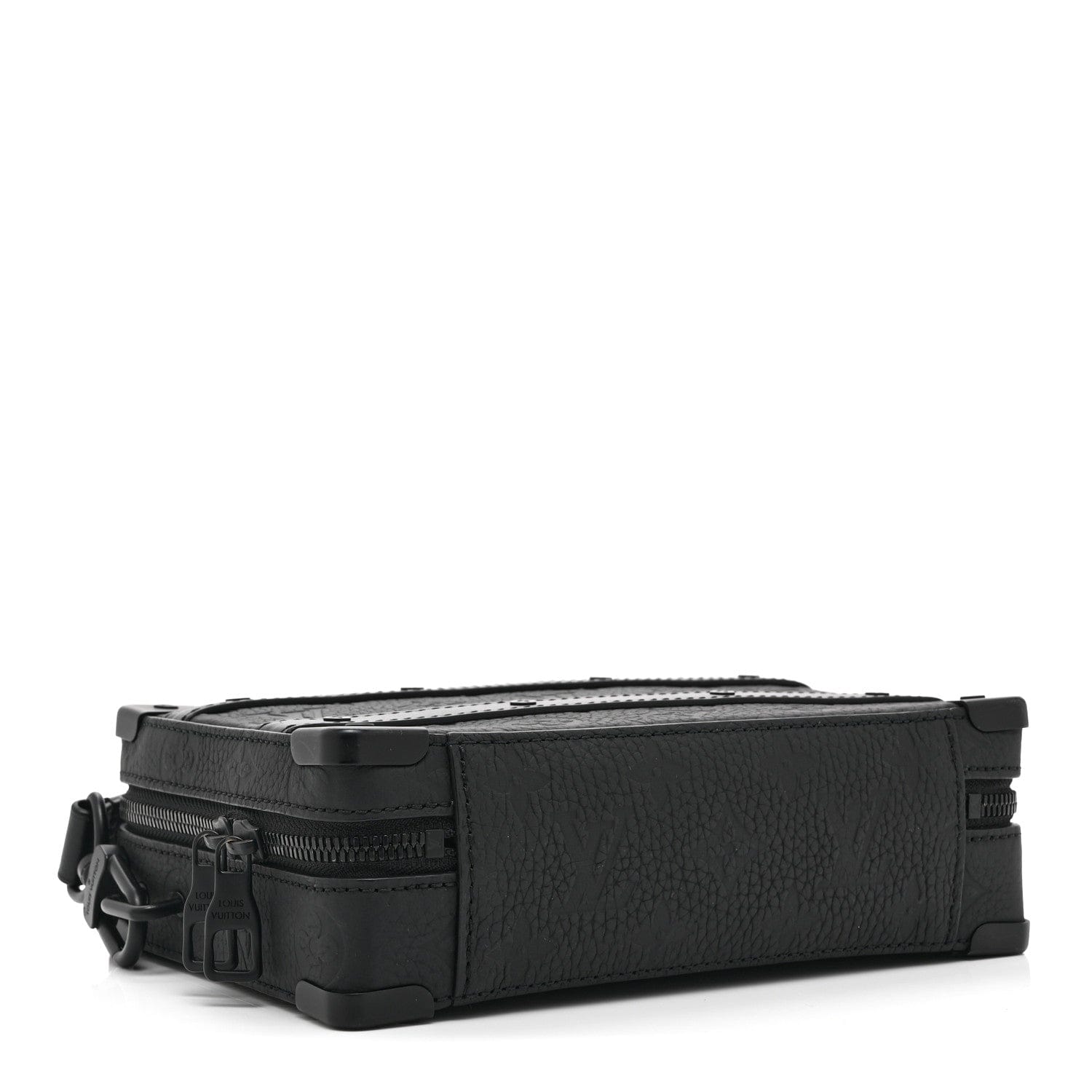 Louis Vuitton Taurillon Monogram Soft Trunk Black