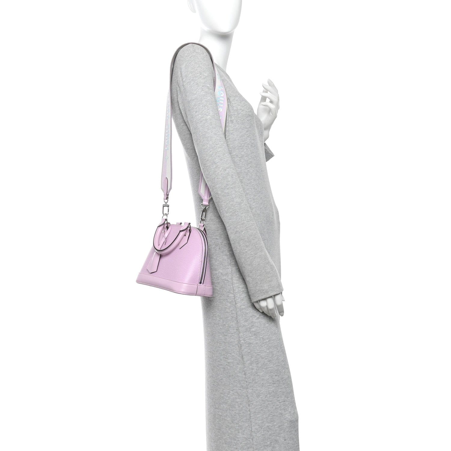 Louis Vuitton Epi Jacquard Alma BB Light Pink