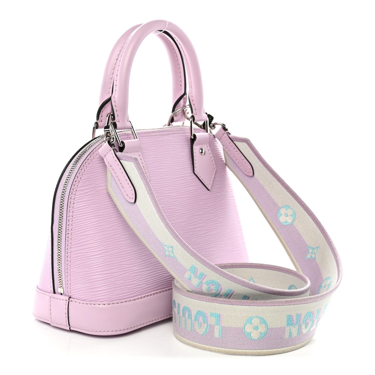 Louis Vuitton Epi Jacquard Alma BB Light Pink