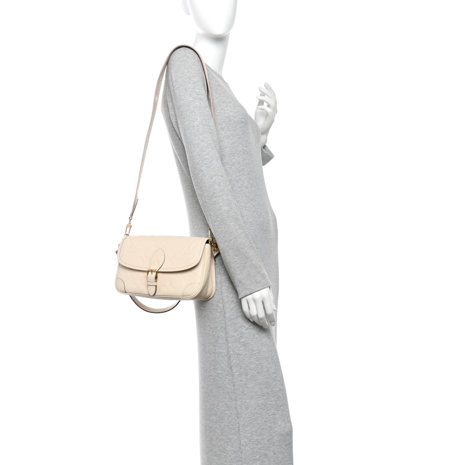 Louis Vuitton Empreinte Monogram Giant Diane Cream