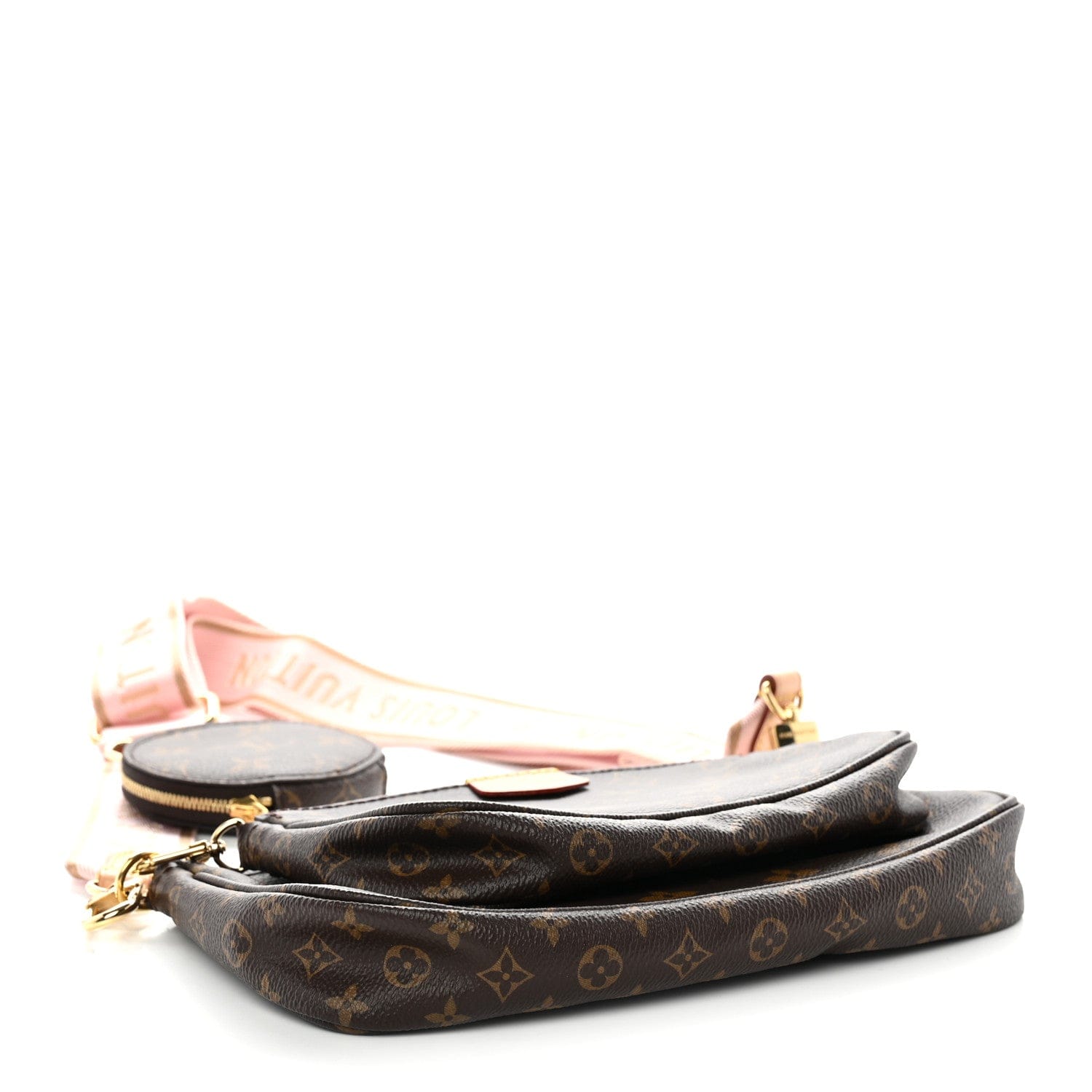 Louis Vuitton Monogram Multi Pochette Accessories Rose Clair