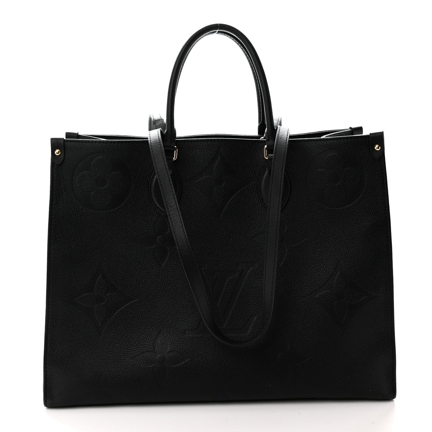 Louis Vuitton Empreinte Monogram Giant Onthego GM Black Black