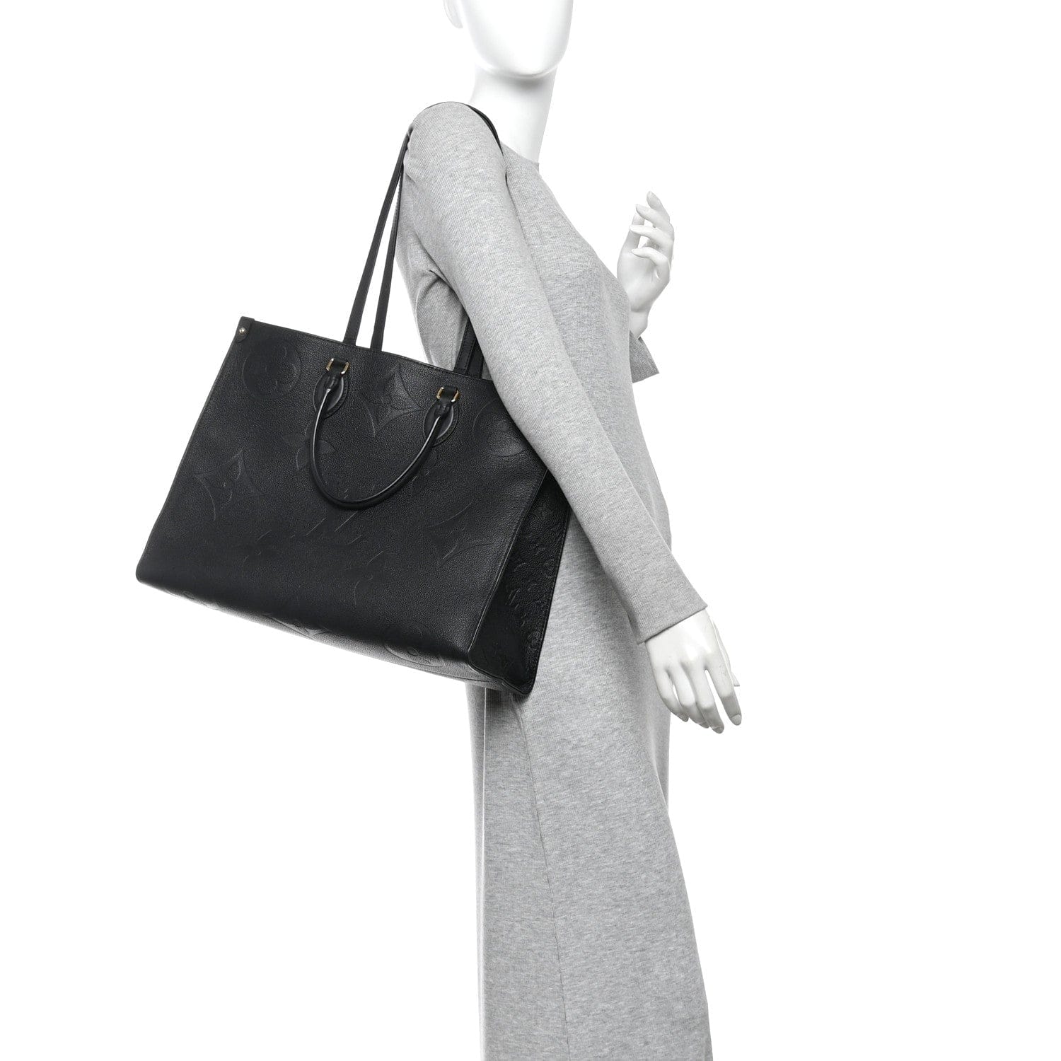 Louis Vuitton Empreinte Monogram Giant Onthego GM Black Black