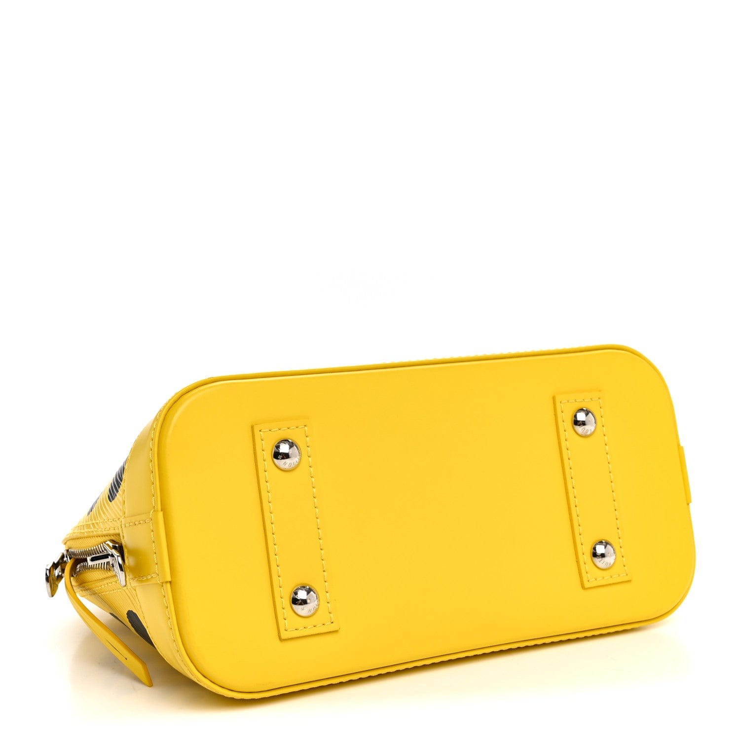 Louis Vuitton LV x YK Epi Alma BB Yellow Black