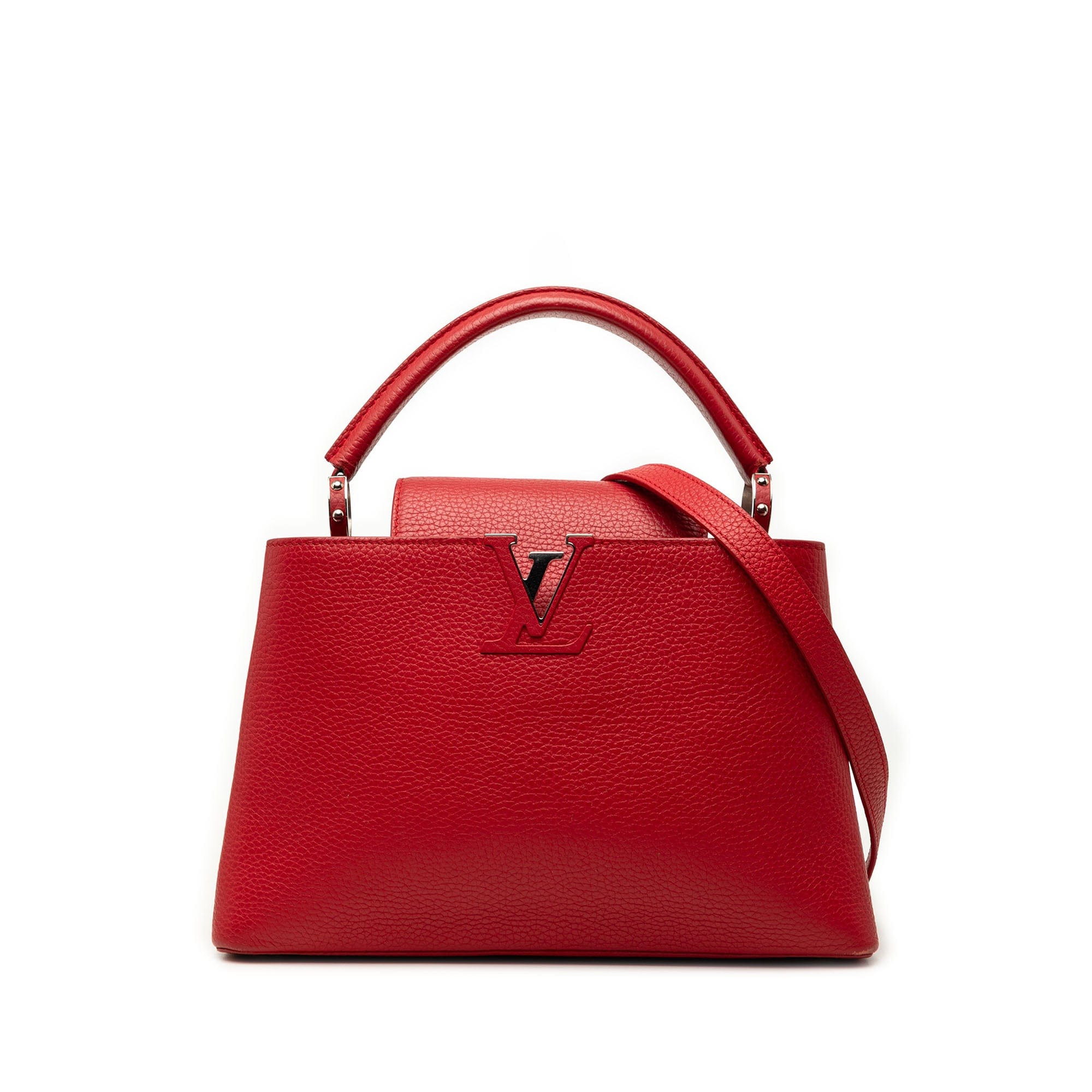 Louis Vuitton Taurillon Capucines Old MM
