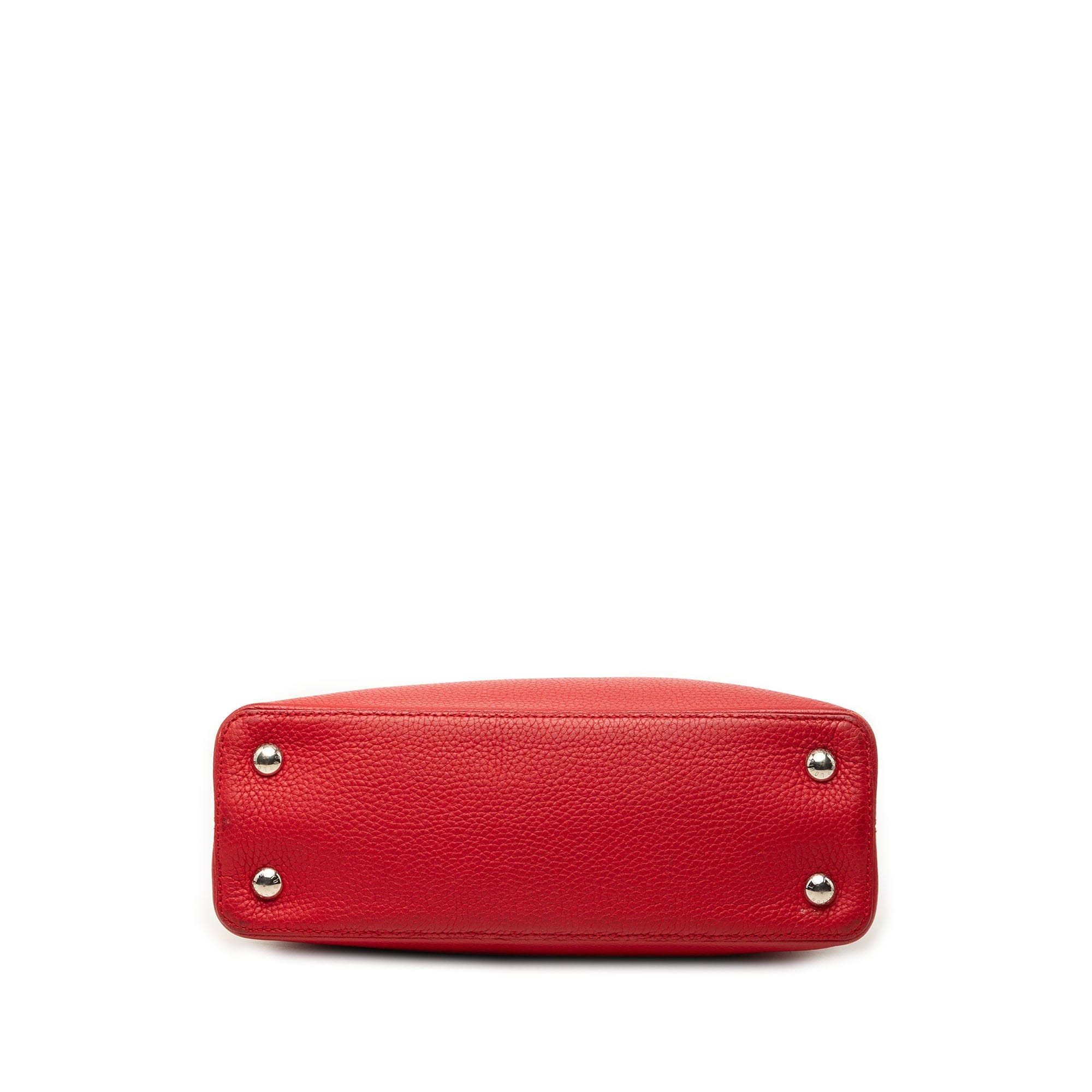 Louis Vuitton Taurillon Capucines Old MM