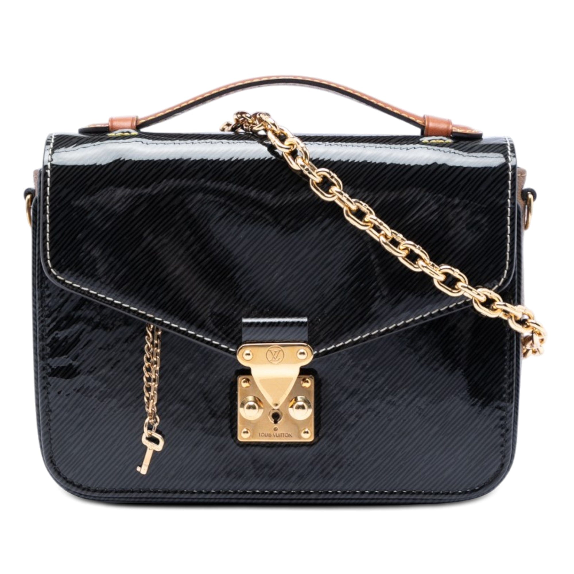 Louis Vuitton Shiny Epi and Monogram Reverse Mini Pochette Metis