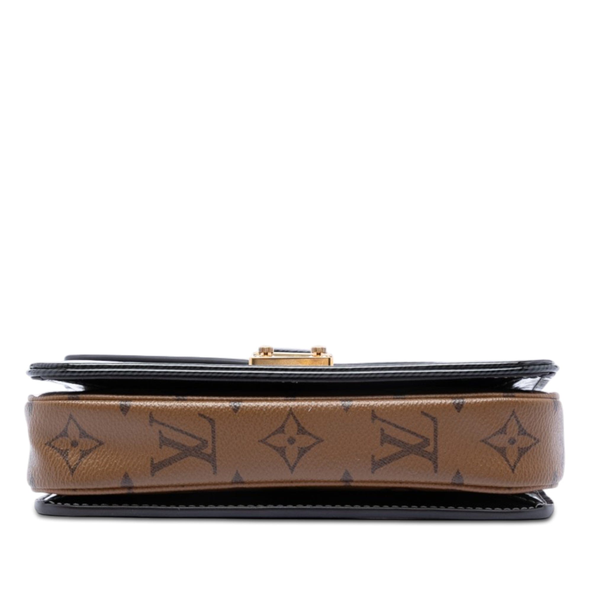 Louis Vuitton Shiny Epi and Monogram Reverse Mini Pochette Metis