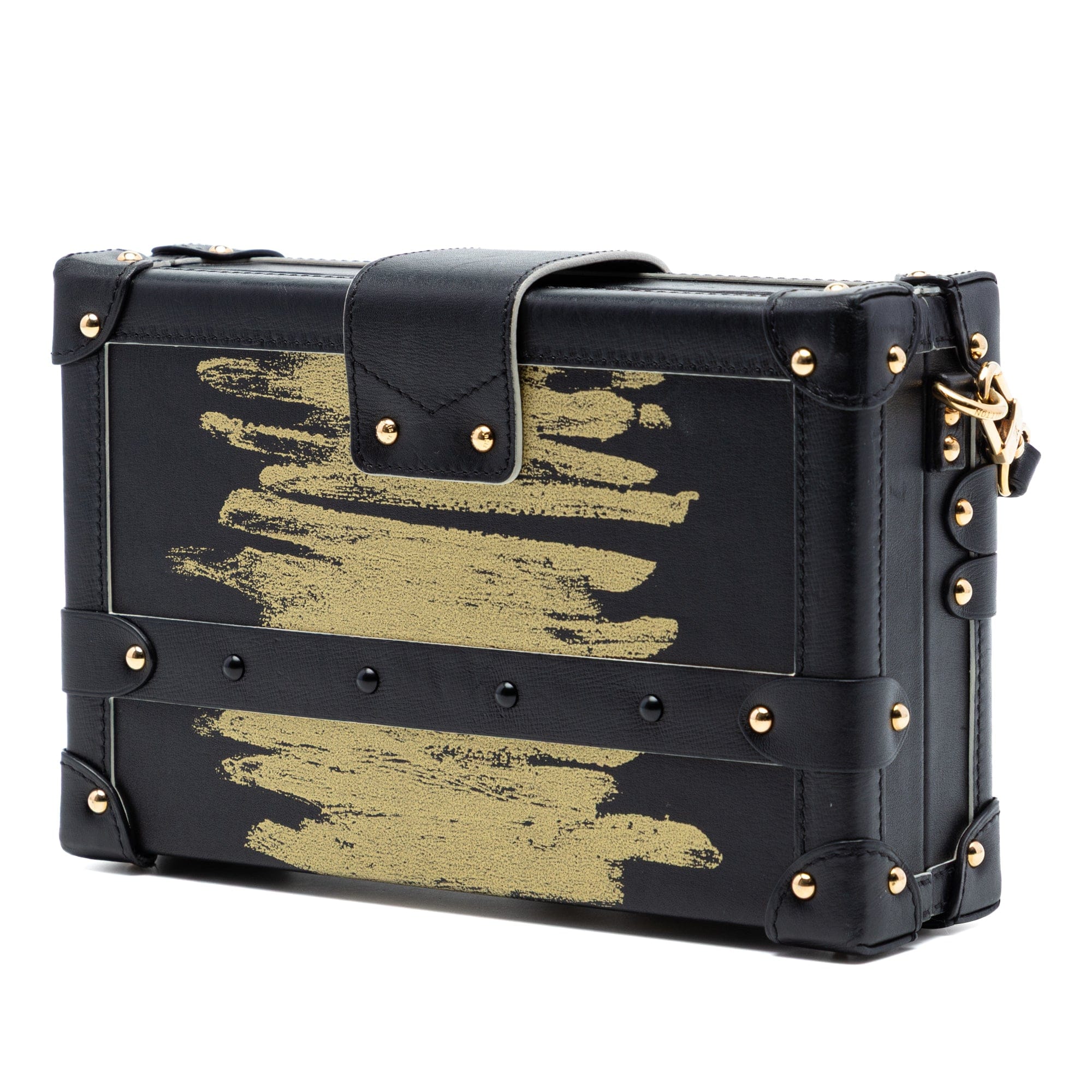 Louis Vuitton Leather Golden Light Petite Malle