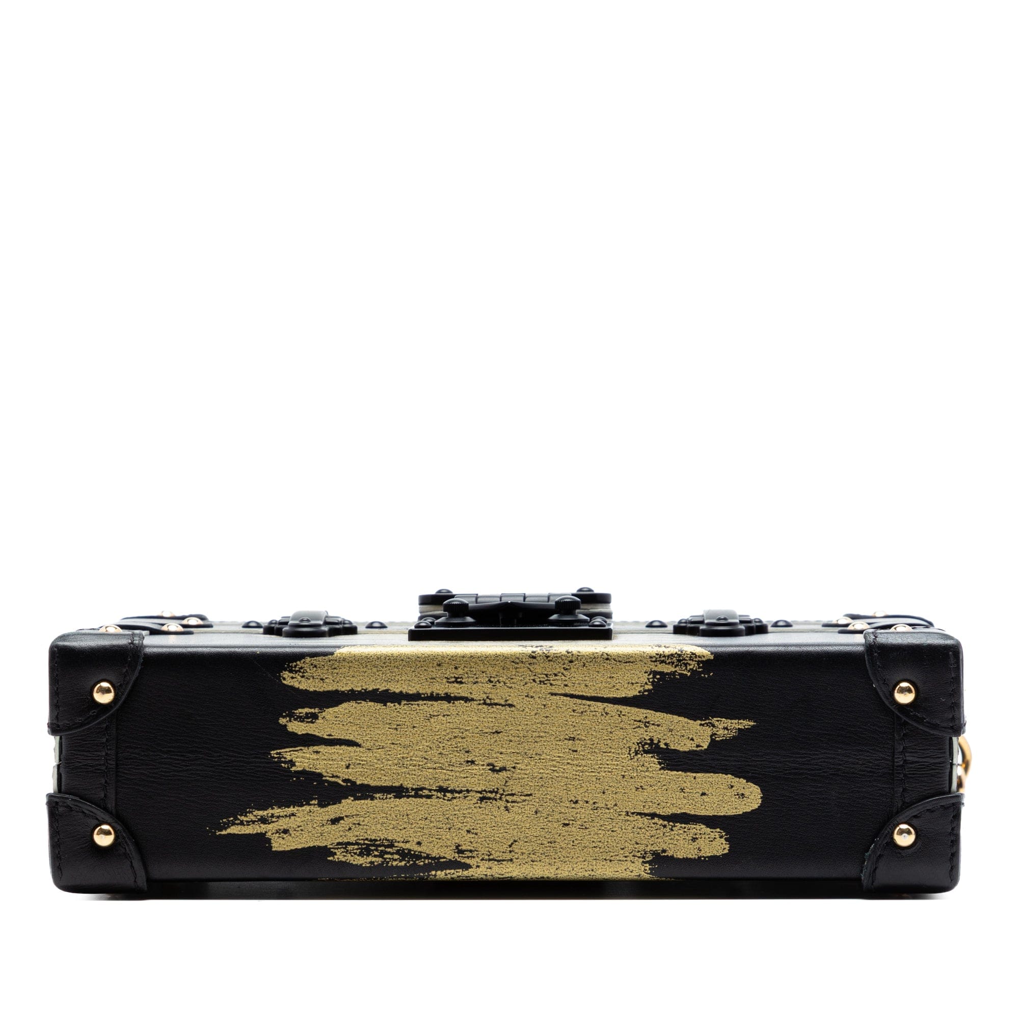 Louis Vuitton Leather Golden Light Petite Malle