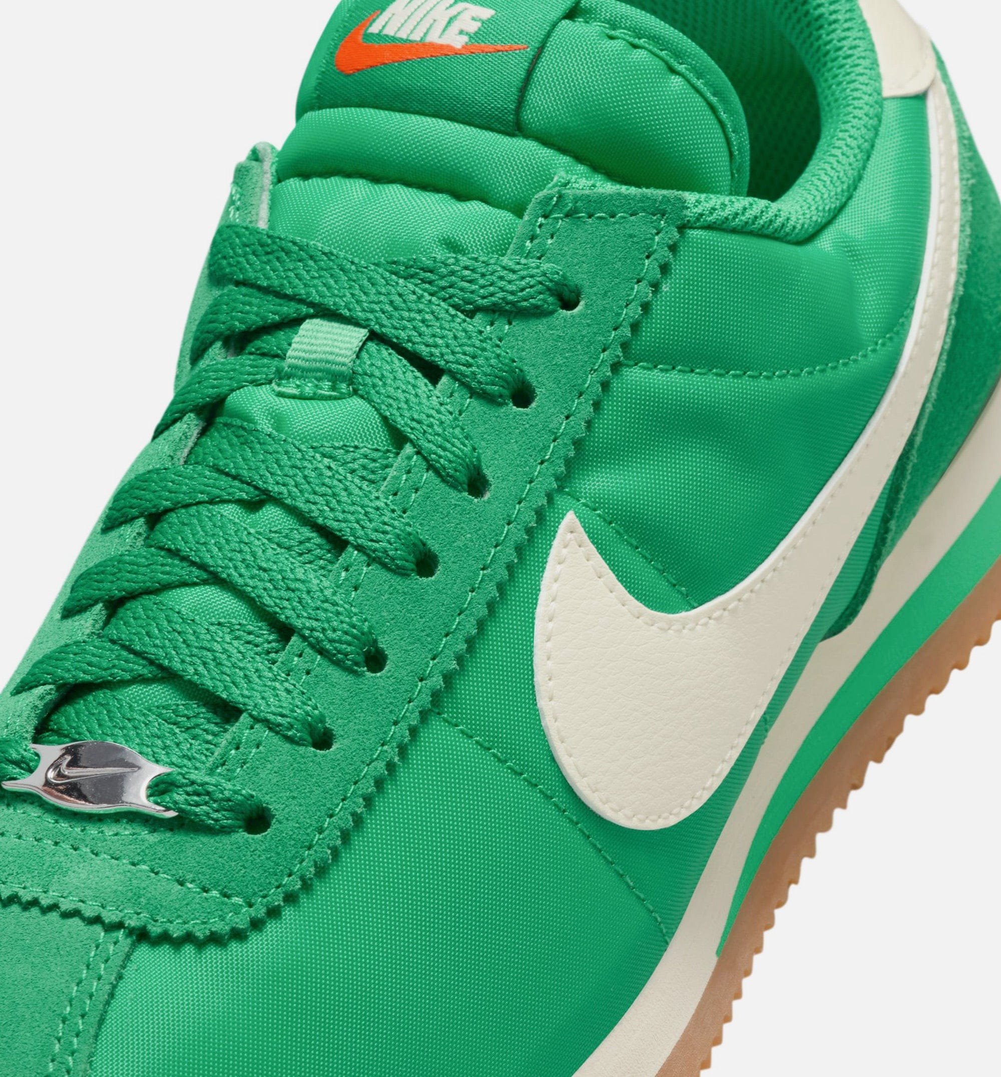 Nike Cortez Textile Womens Lifestyle Shoe - Green/Sail