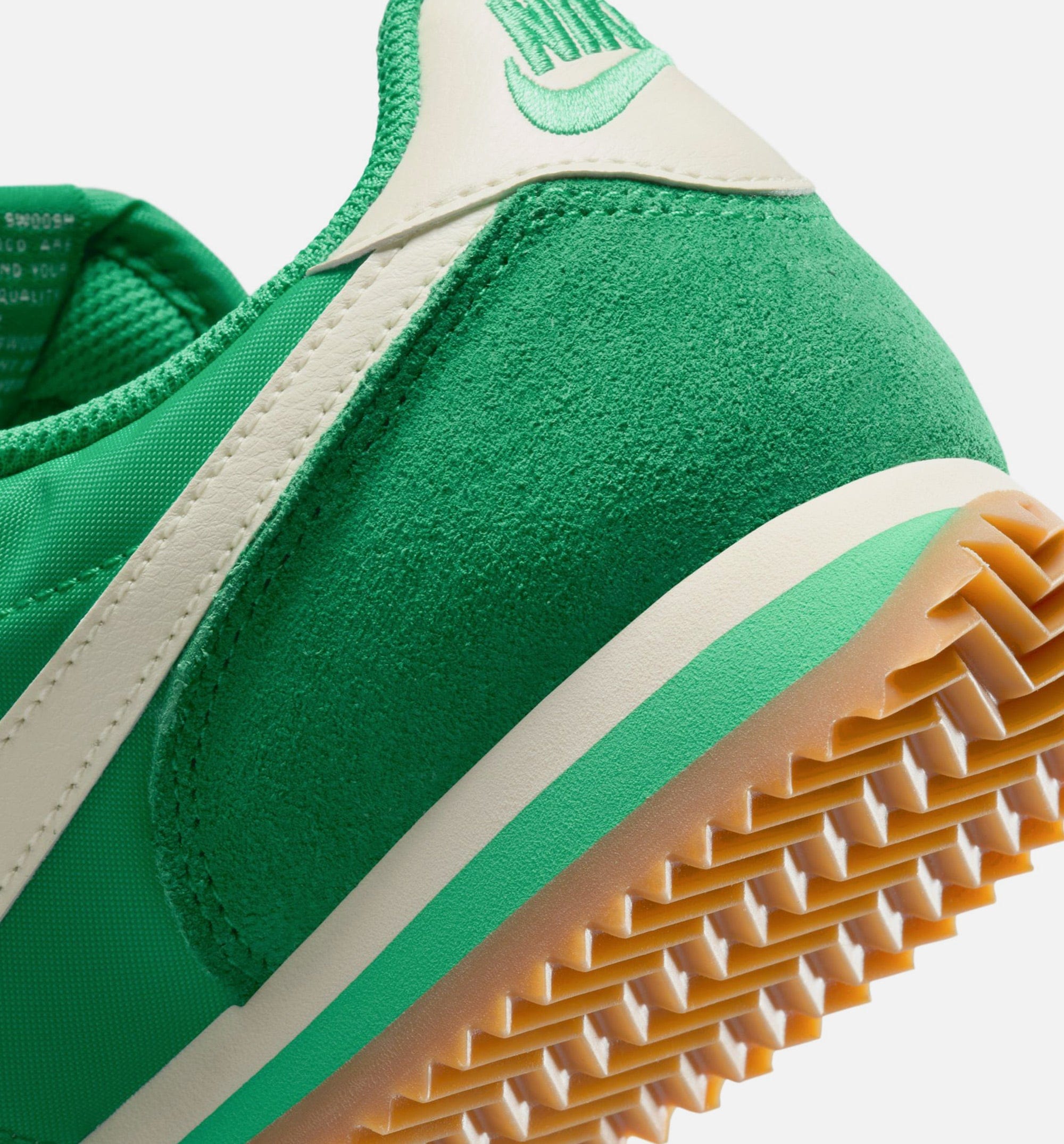 Nike Cortez Textile Womens Lifestyle Shoe - Green/Sail