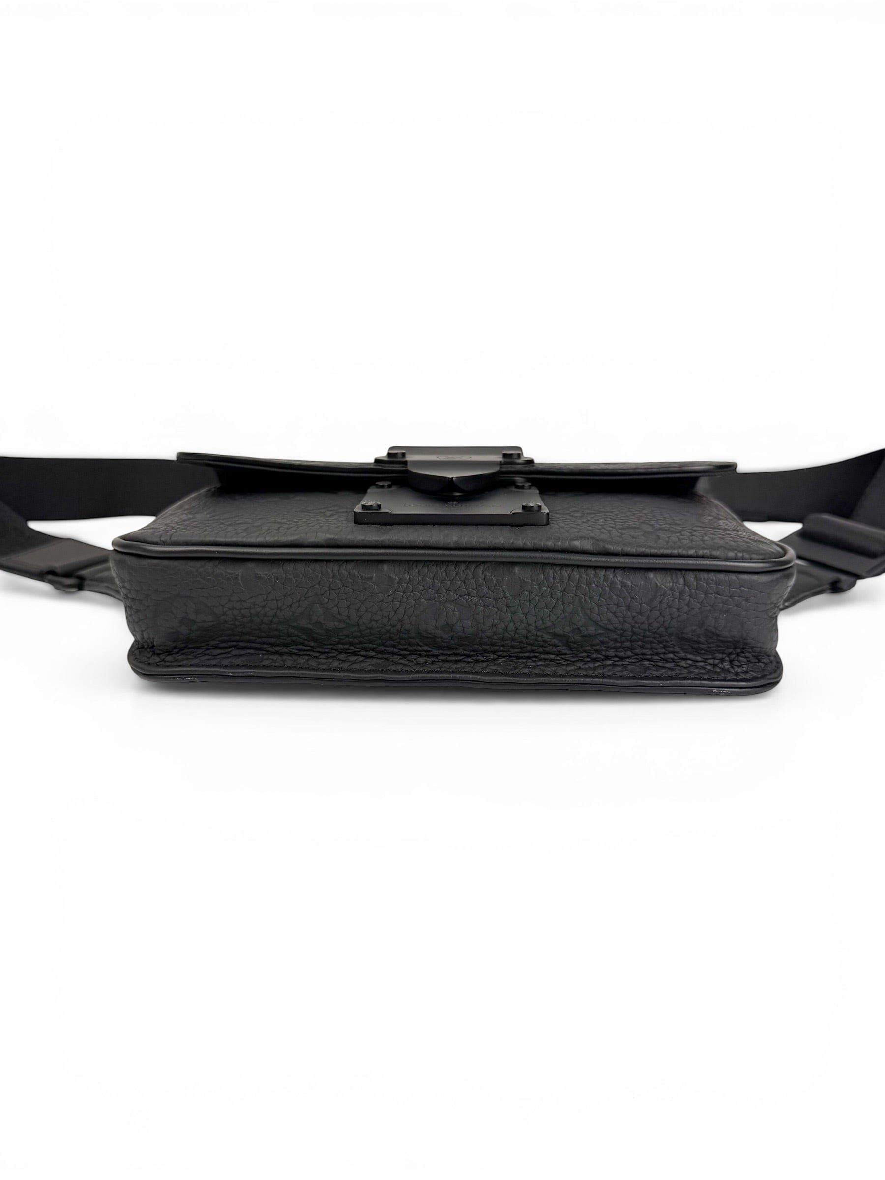 Louis Vuitton Black Empriente Leather S Lock Sling Bag