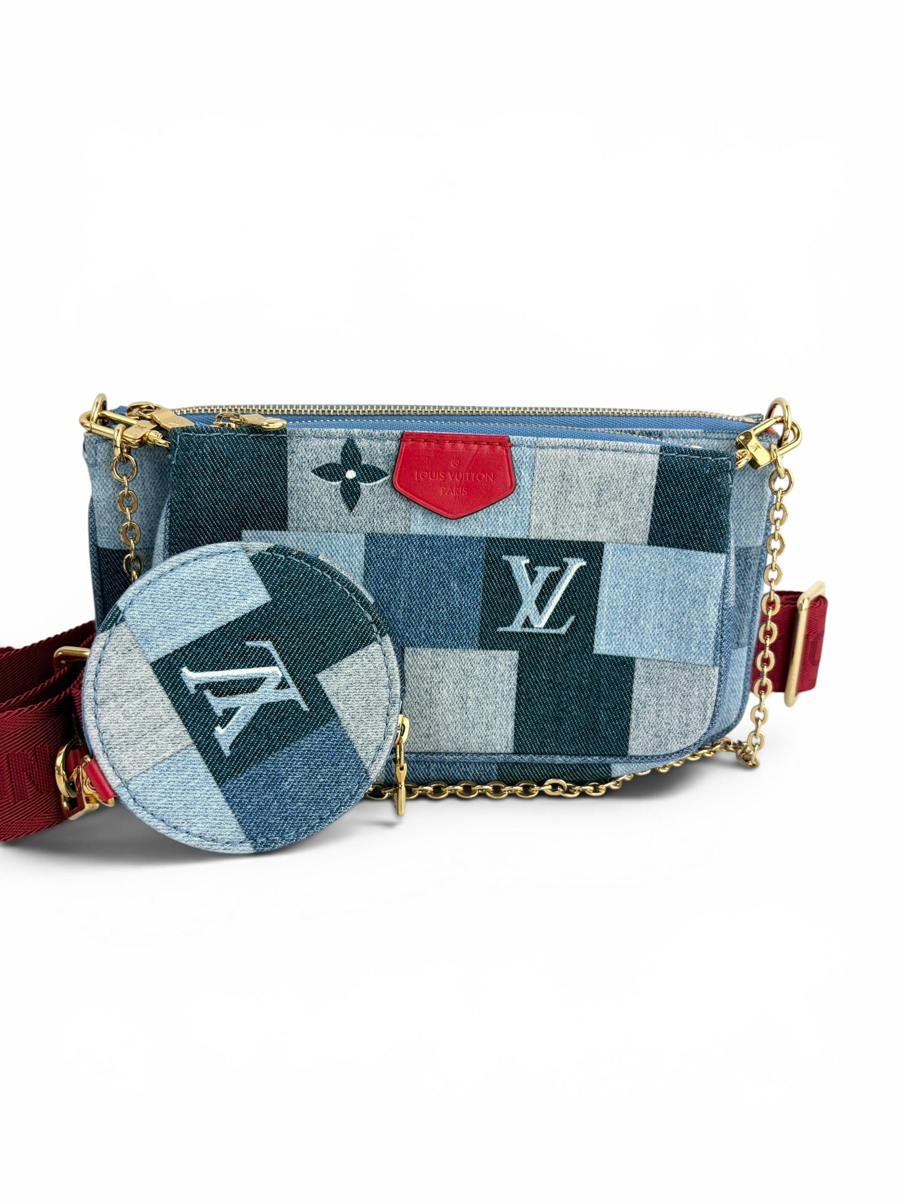 Louis Vuitton Denim Multi Pochette Accessoires